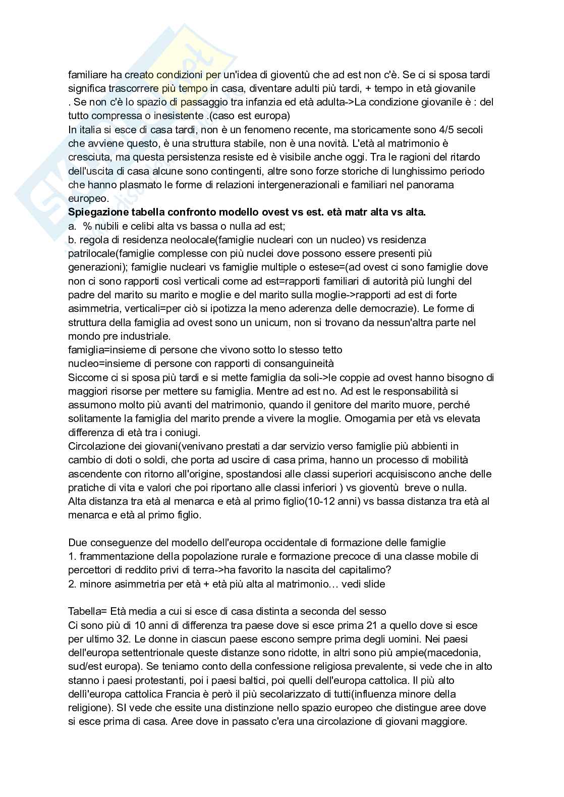 Riassunto esame Sociologia, Prof. Bologna Chiara, libro consigliato Introduzione alla sociologia , Van Tubergen Pag. 31