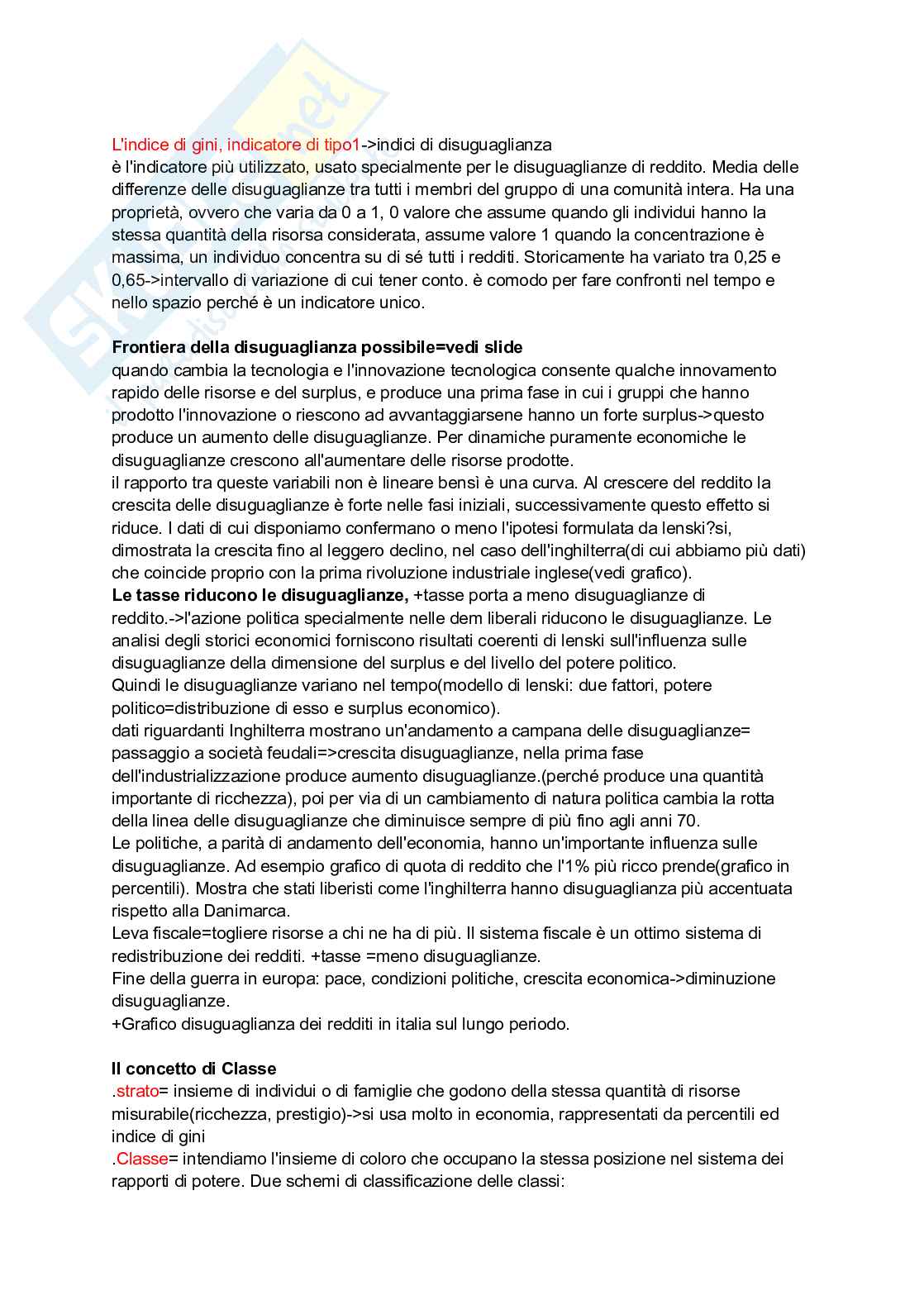 Riassunto esame Sociologia, Prof. Bologna Chiara, libro consigliato Introduzione alla sociologia , Van Tubergen Pag. 6
