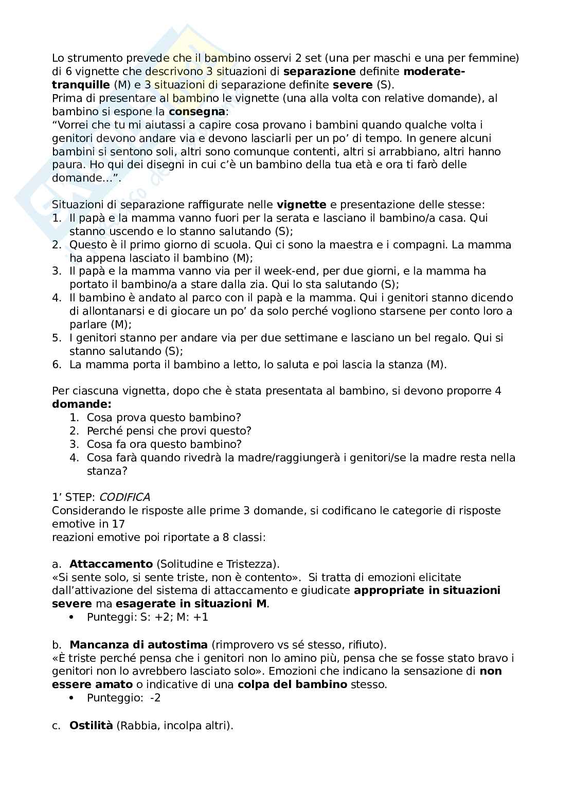 Psicologia dello sviluppo tipico e atipico Pag. 16