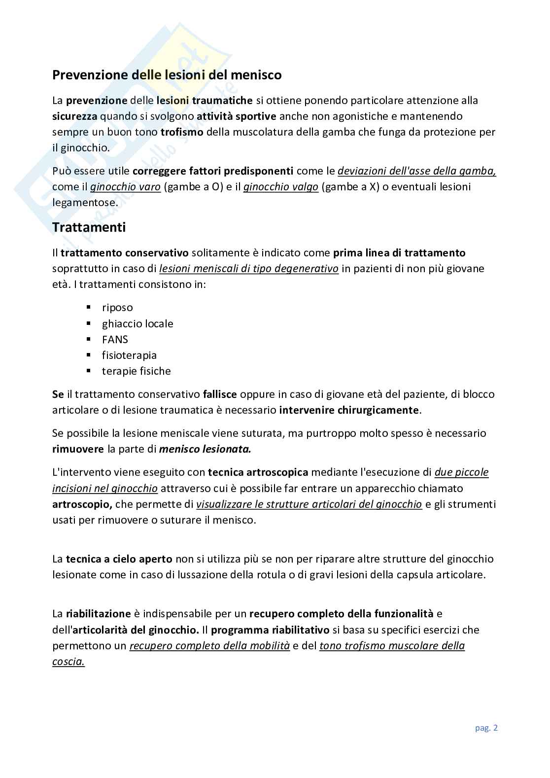 Malattie apparato locomotore Pag. 61