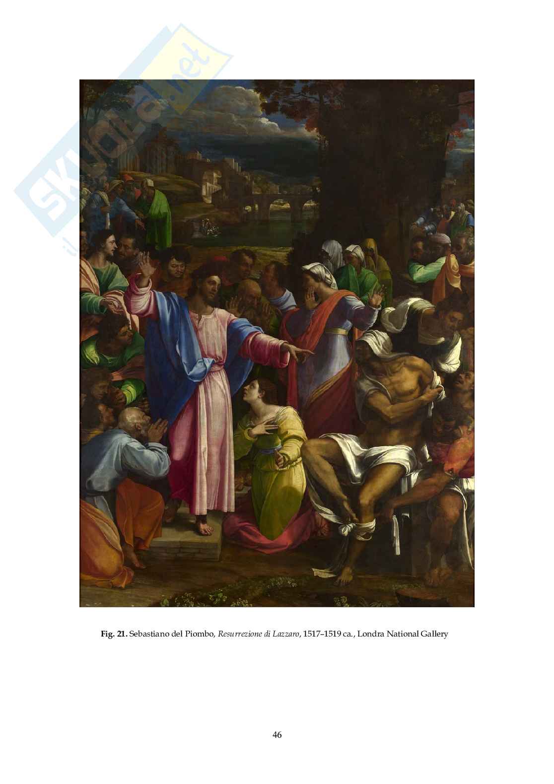Michelangelo, Raffaello e Sebastiano del Piombo: tra invidia e ammirazione Pag. 46