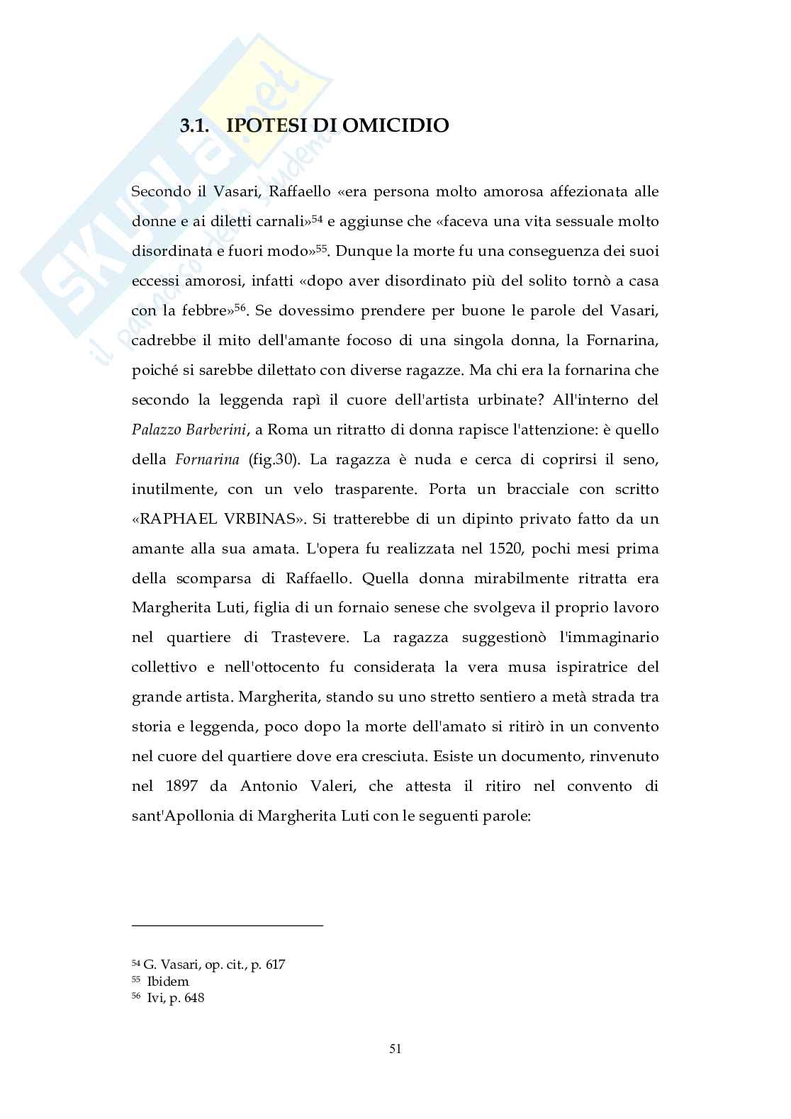 Michelangelo, Raffaello e Sebastiano del Piombo: tra invidia e ammirazione Pag. 51
