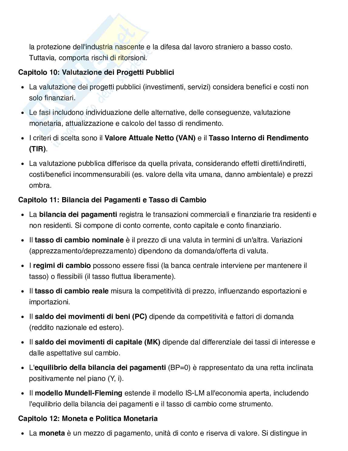 Politica economica  Pag. 6