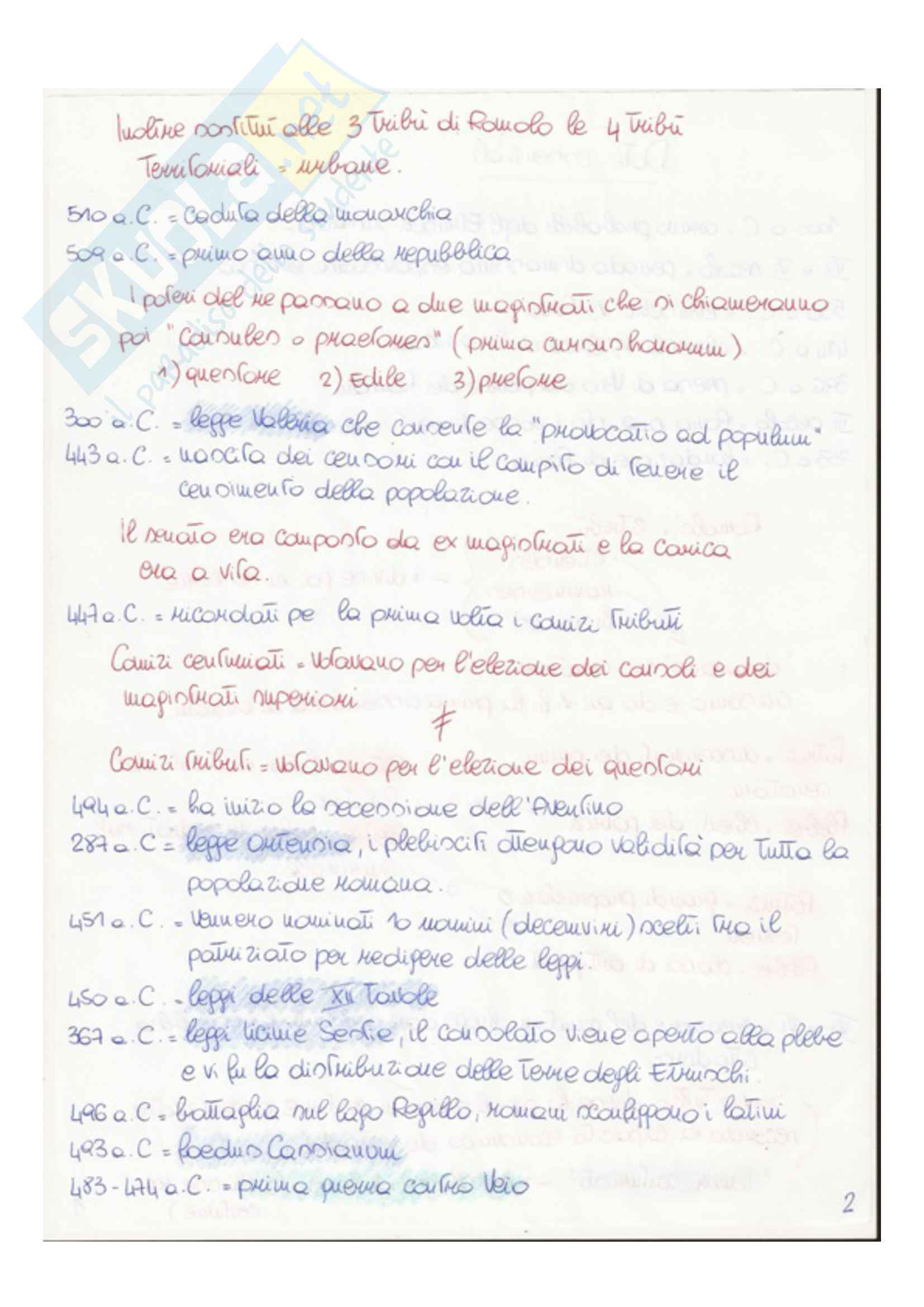 Date storia romana Pag. 2