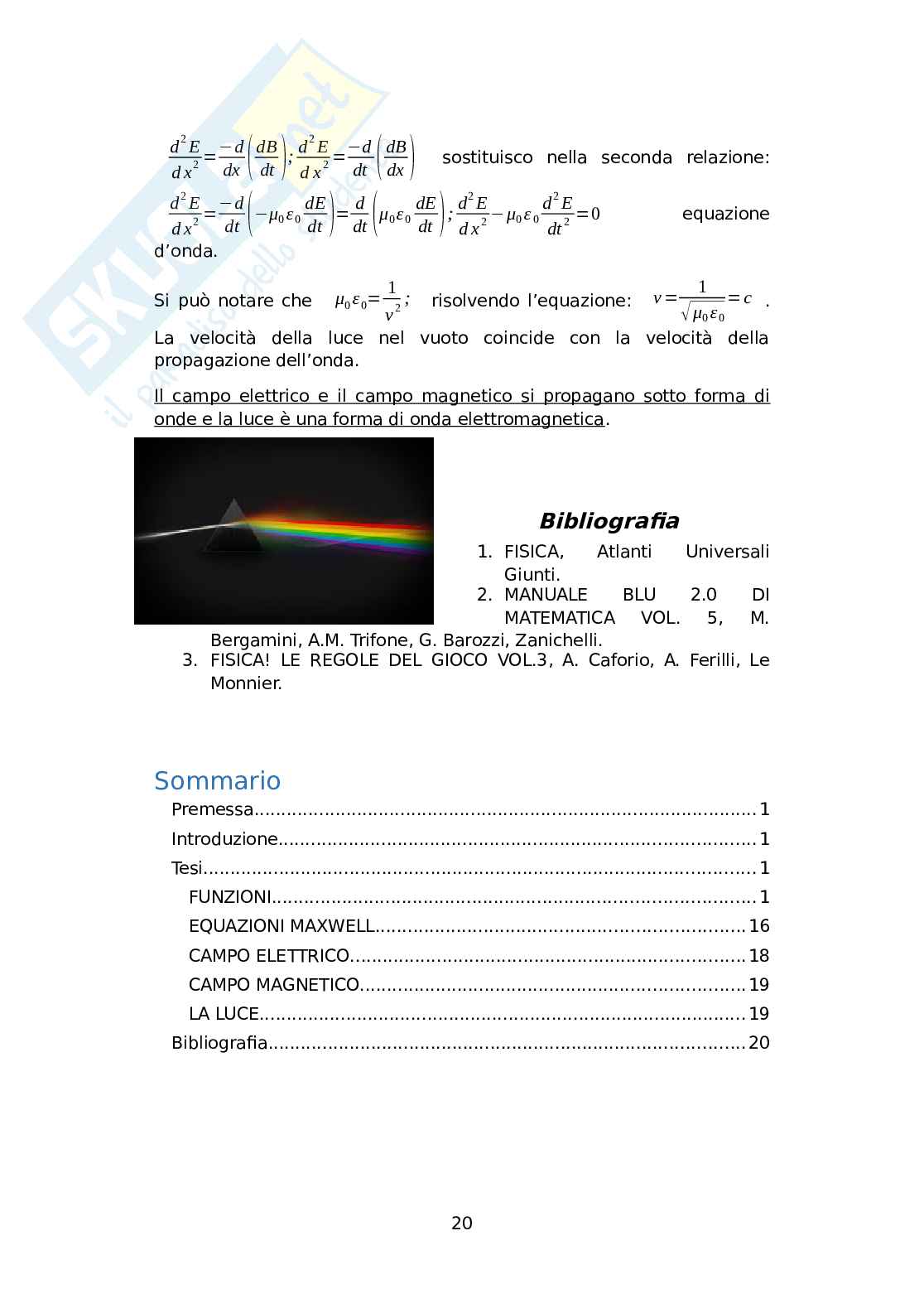 Matematica Naturale, tesina Pag. 21