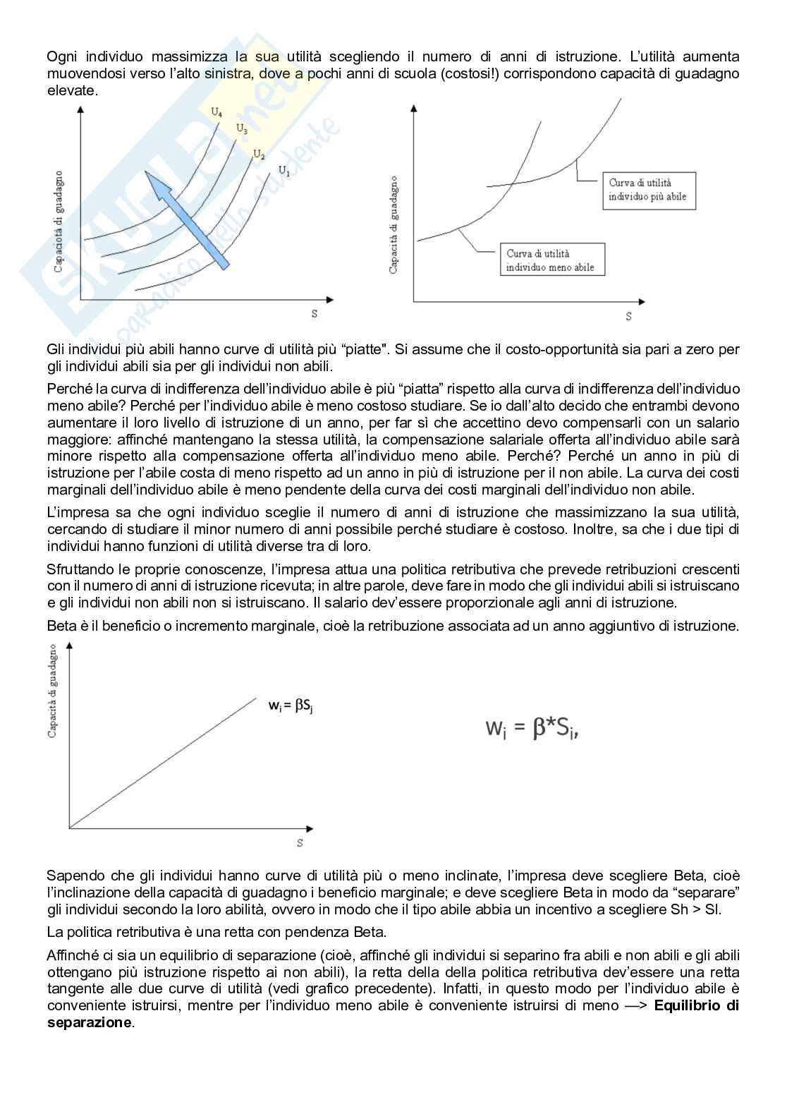 Appunti Economia dell'istruzione Pag. 11