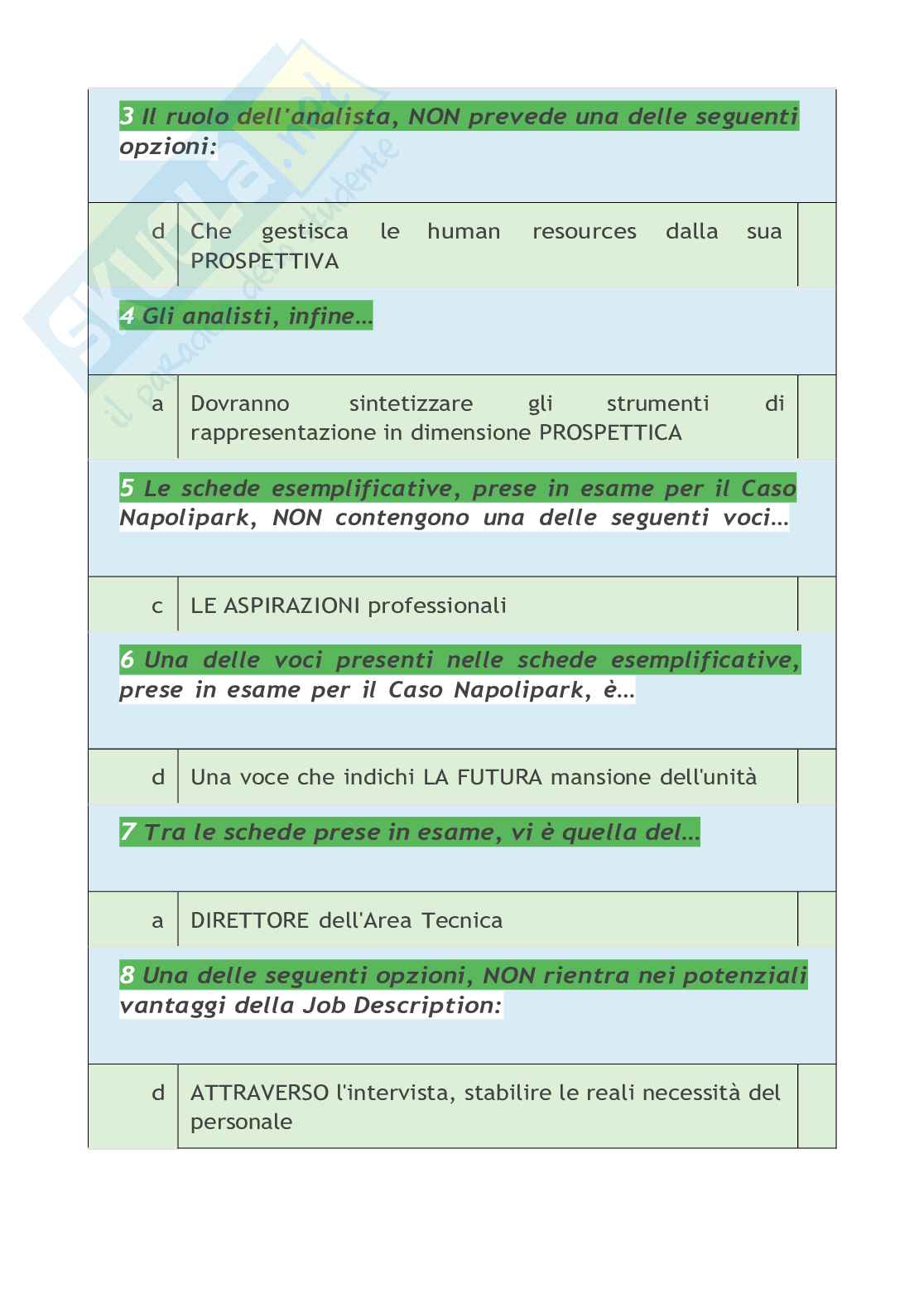 Organizzazione aziendale Pag. 56