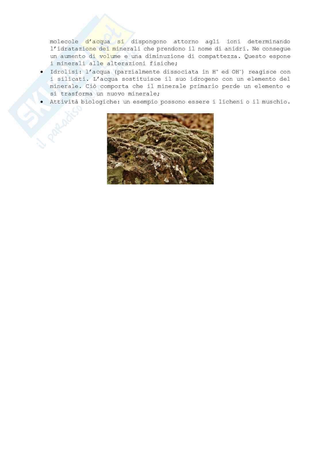 Morfologia della Terra, Pedologia, Morfogenesi di un versante, Geomorfologia fluviale Pag. 6