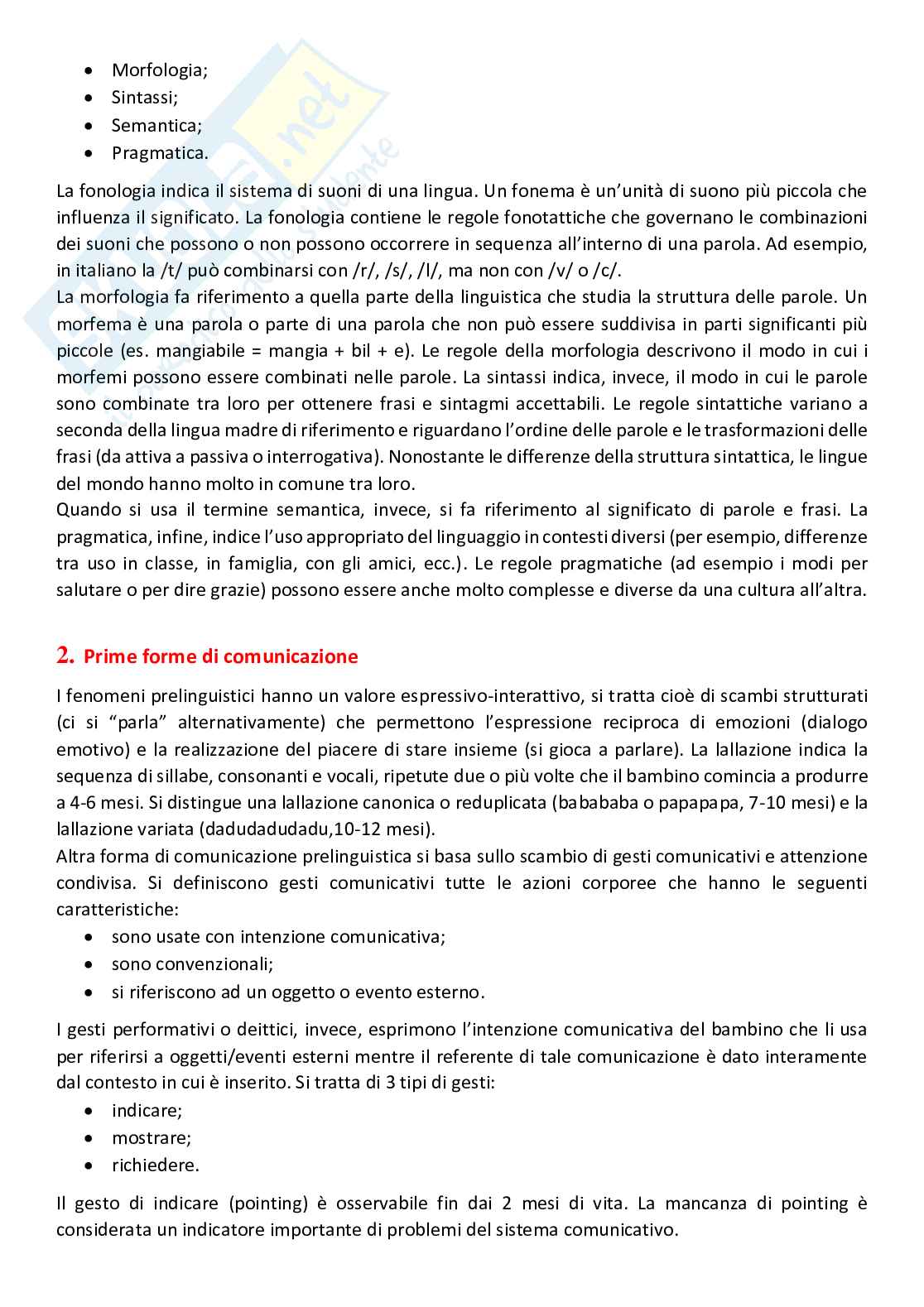 Psicologia dello sviluppo 1 Pag. 61