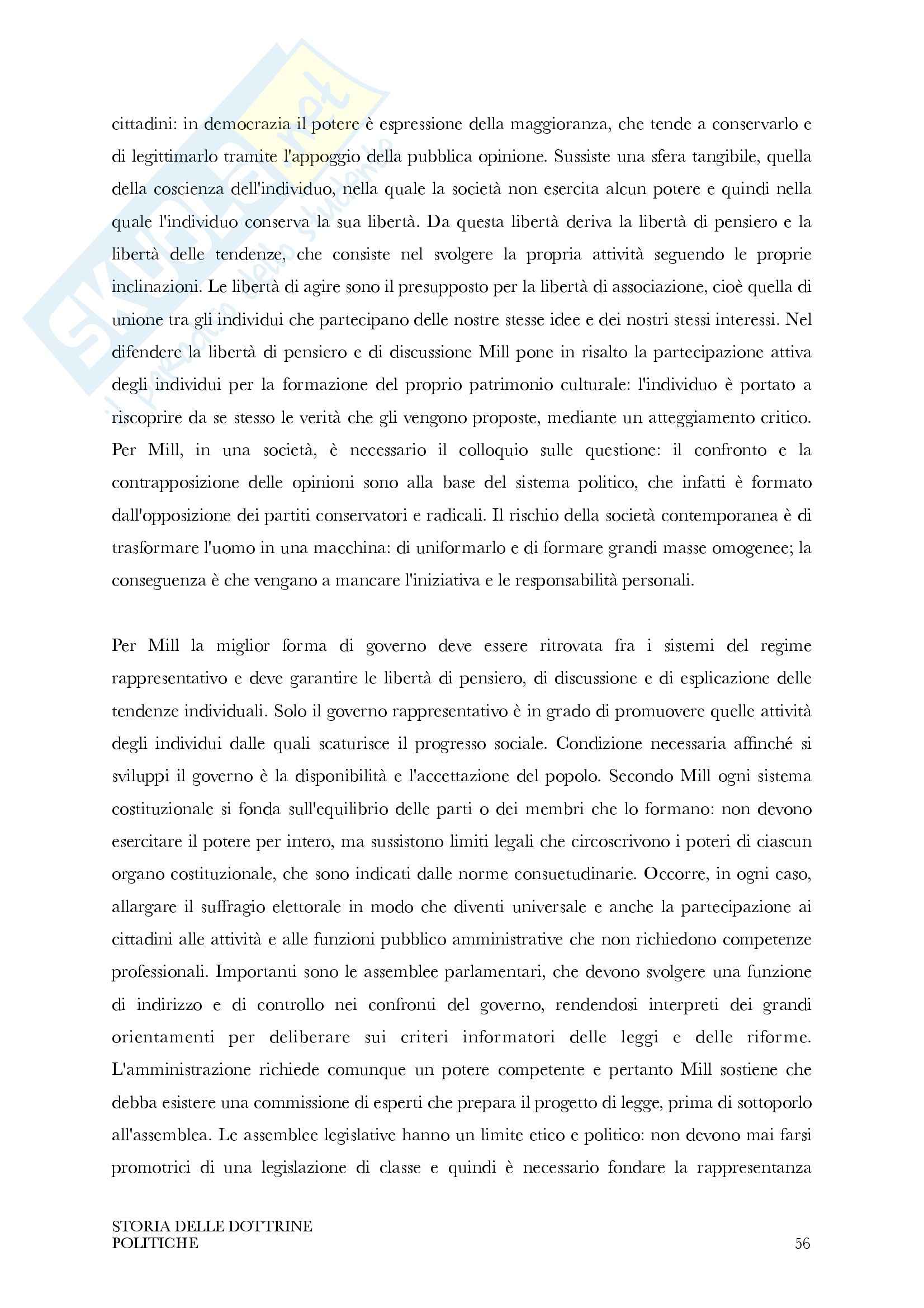 Riassunto esame Storia delle dottrine politiche, prof. Truffelli, libro consigliato Storia delle Dottrine politiche, D'Addio Pag. 56