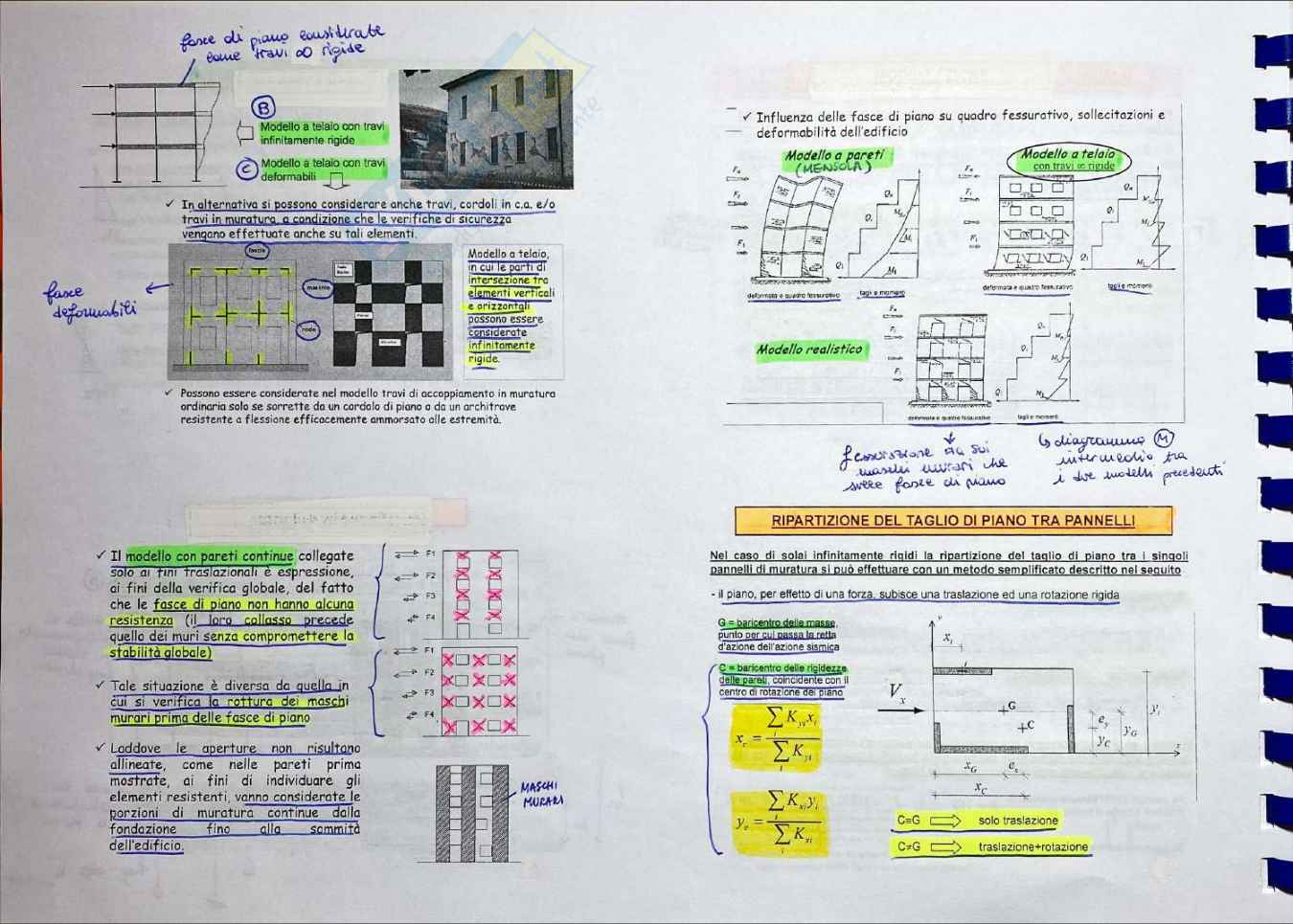 Progetto in Zona Sismica - Appunti Teoria - Parte 3 Pag. 51