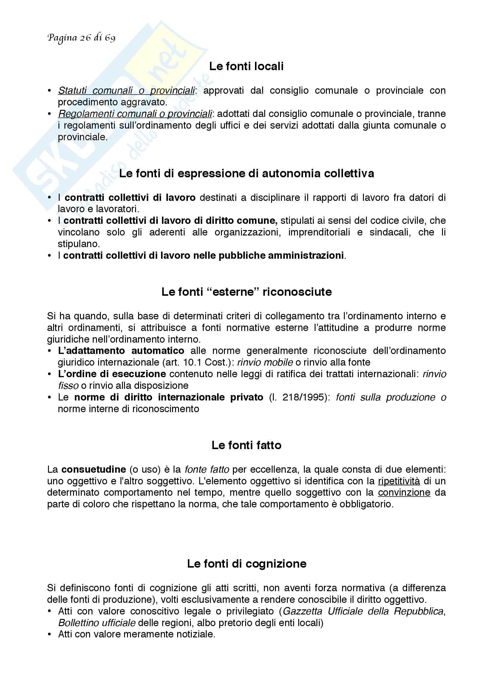 Riassunto esame diritto, prof. Musumeci, libro consigliato Corso di Diritto Pubblico, Barbera, Fusaro Pag. 26