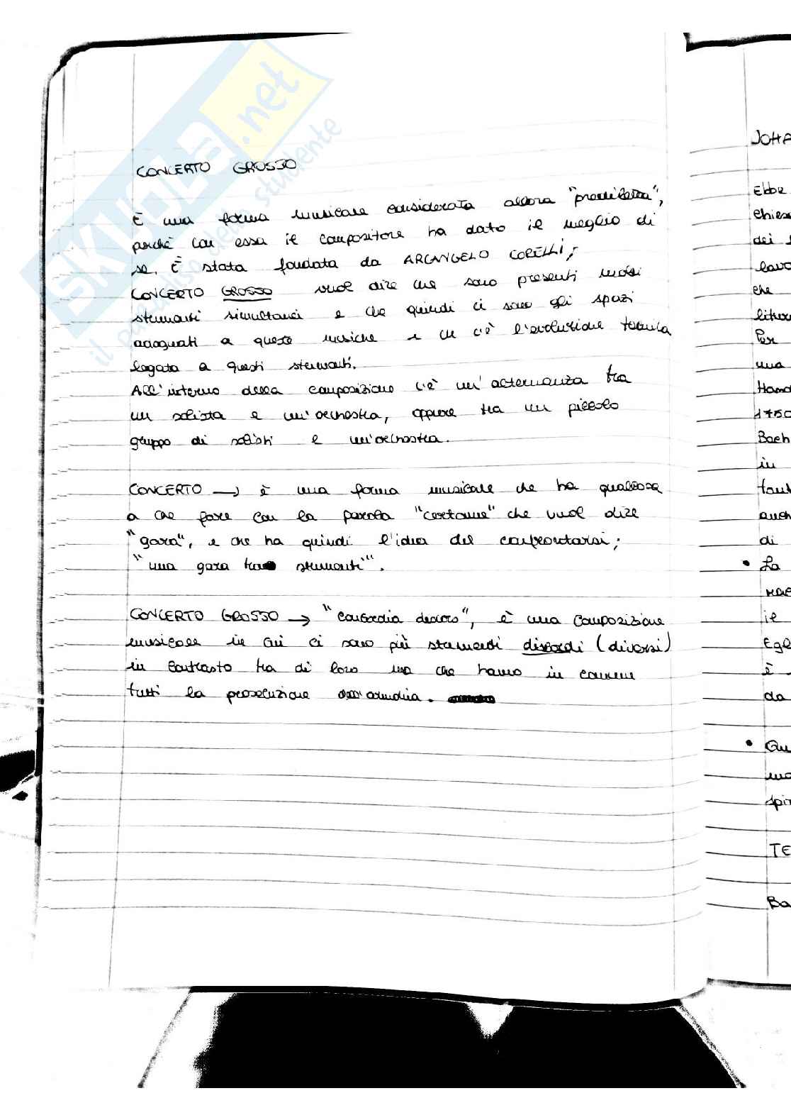 Appunti presi a lezione di Storia della musica Pag. 31