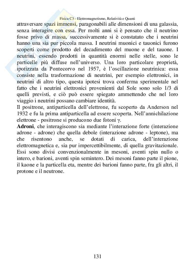 Fisica C3, Elettromagnetismo, relatività e quanti Pag. 131