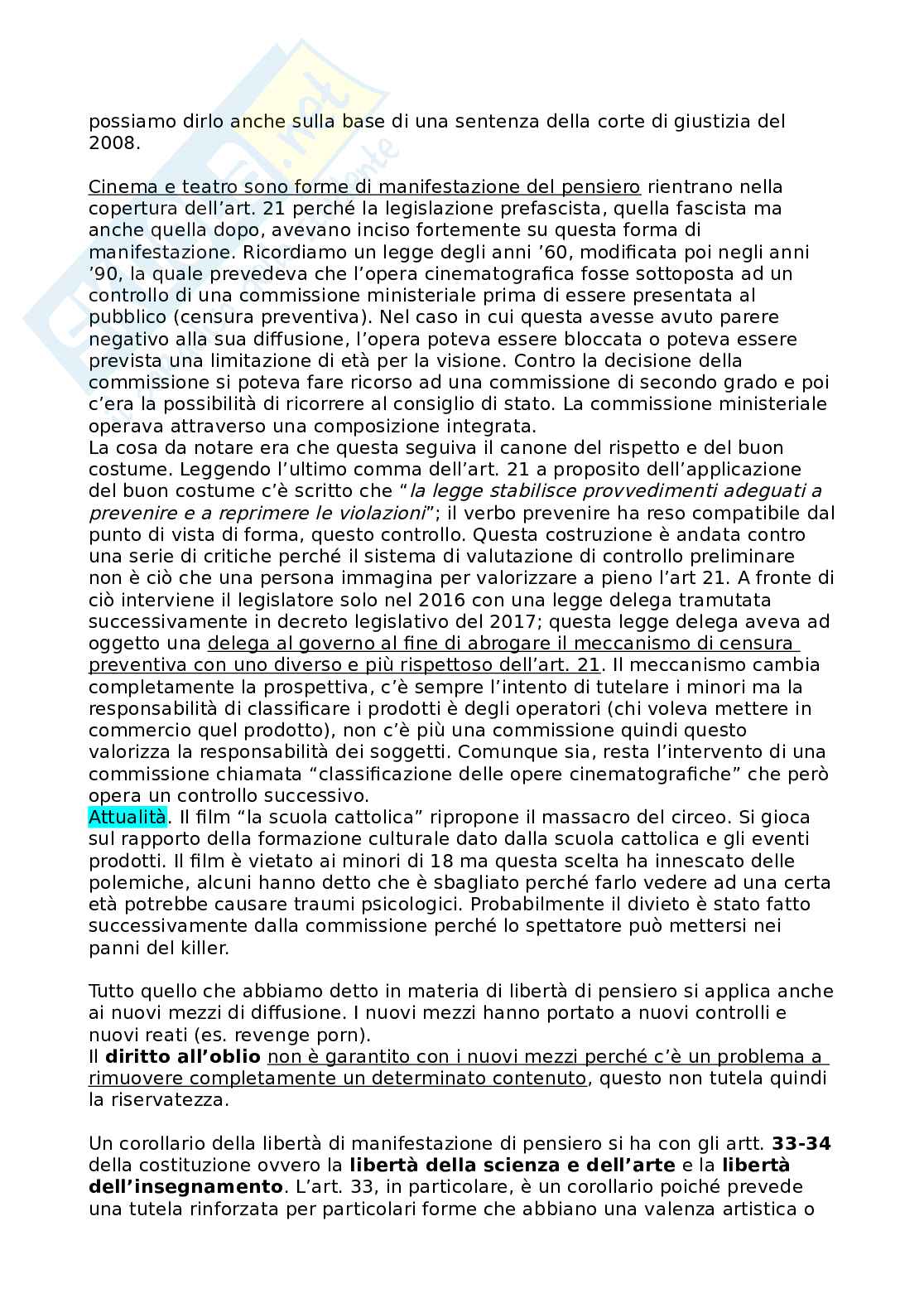 Riassunto esame Diritto Costituzionale II, prof. Campanelli, libro consigliato Manuale di diritto costituzionale italiano ed europeo, Romboli Pag. 16