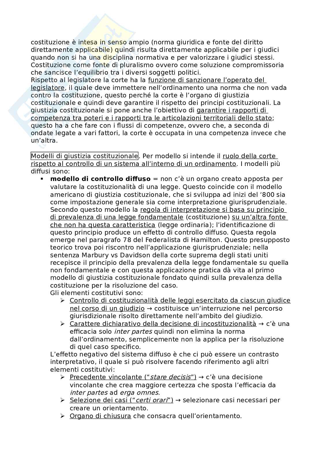 Riassunto esame Diritto Costituzionale II, prof. Campanelli, libro consigliato Manuale di diritto costituzionale italiano ed europeo, Romboli Pag. 51