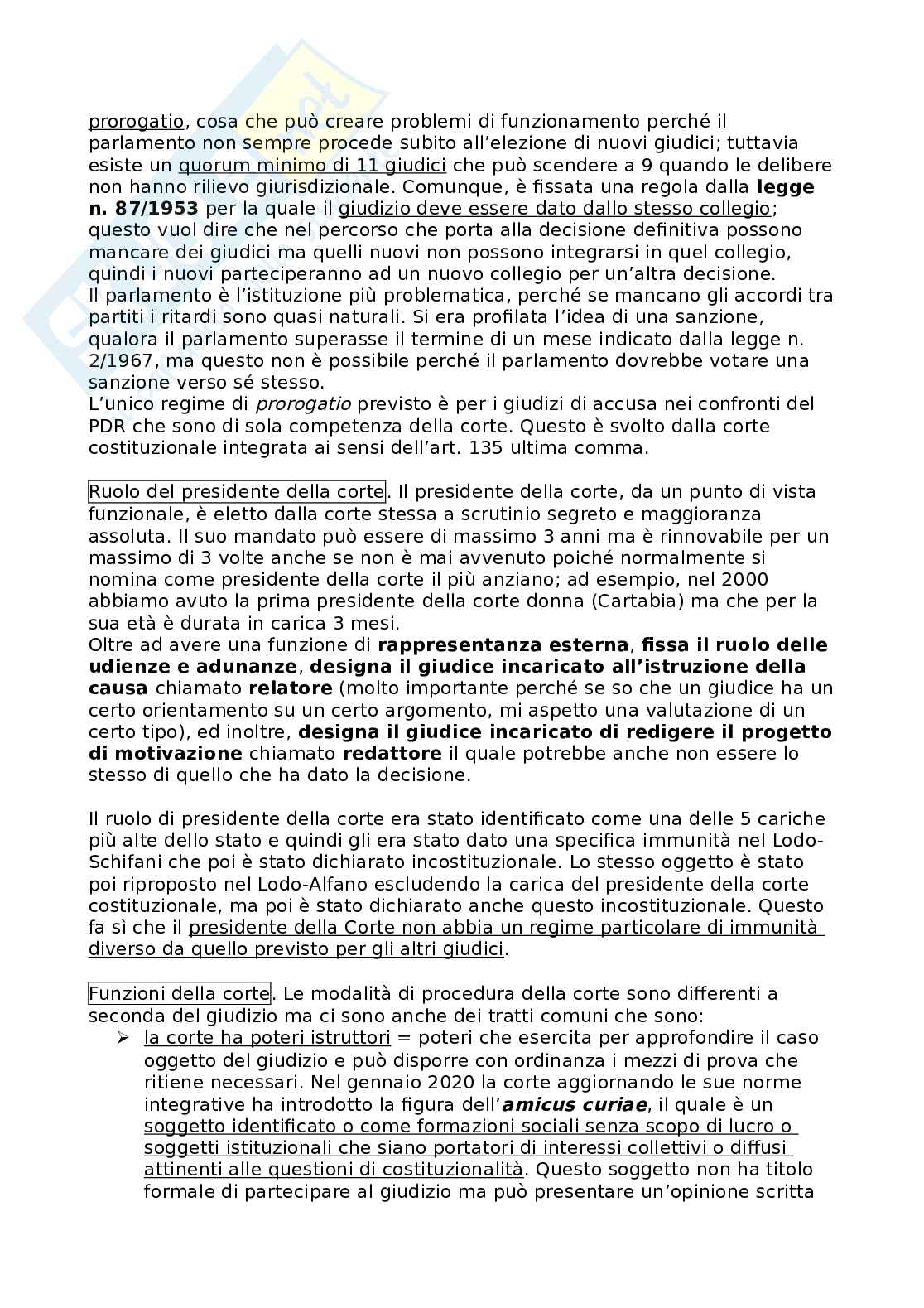 Riassunto esame Diritto Costituzionale II, prof. Campanelli, libro consigliato Manuale di diritto costituzionale italiano ed europeo, Romboli Pag. 56