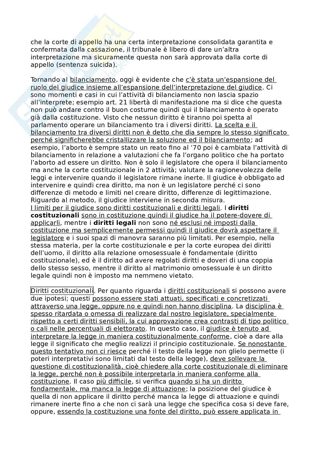 Riassunto esame Diritto Costituzionale II, prof. Campanelli, libro consigliato Manuale di diritto costituzionale italiano ed europeo, Romboli Pag. 81