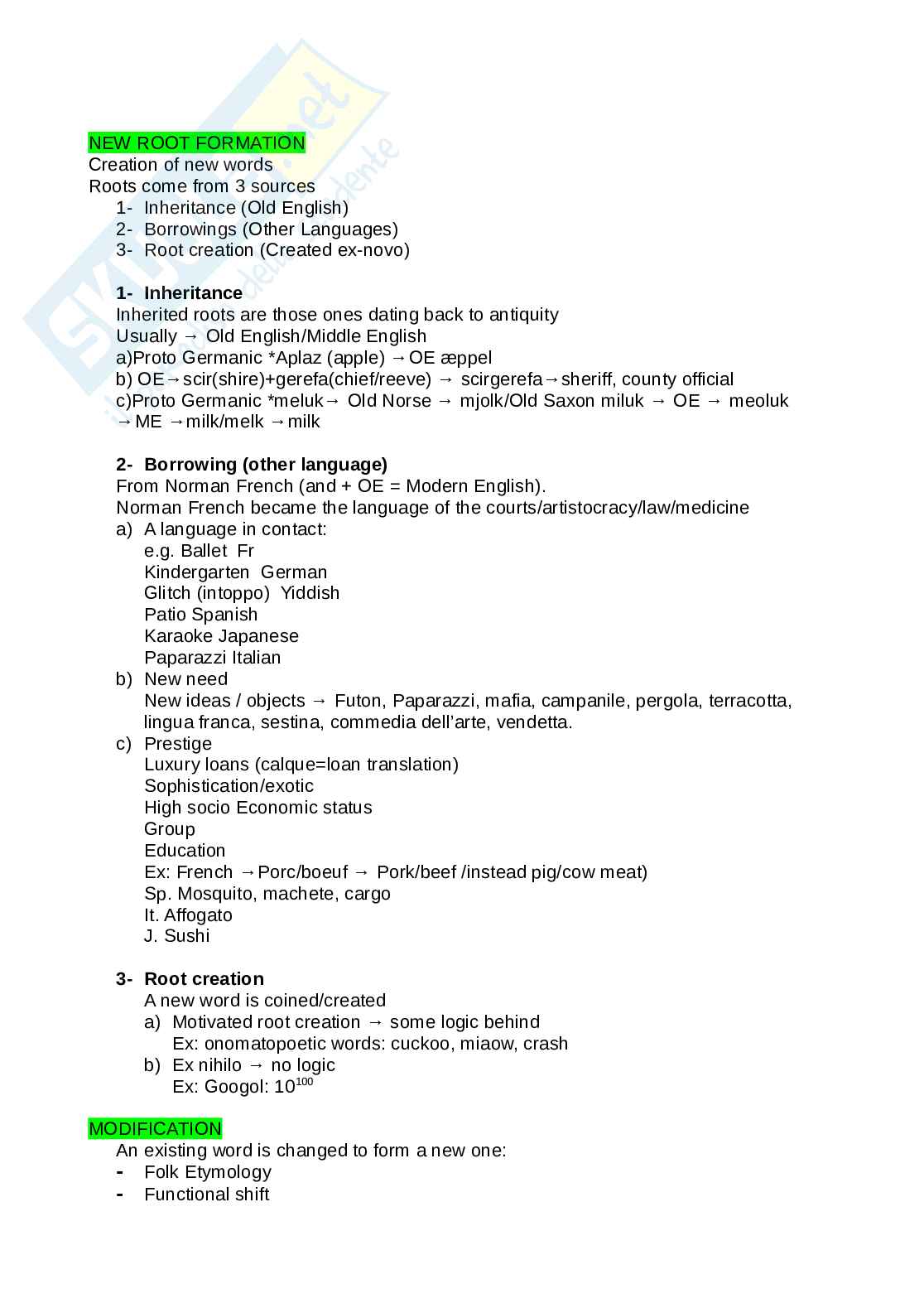 Morfologia e sintassi Pag. 11