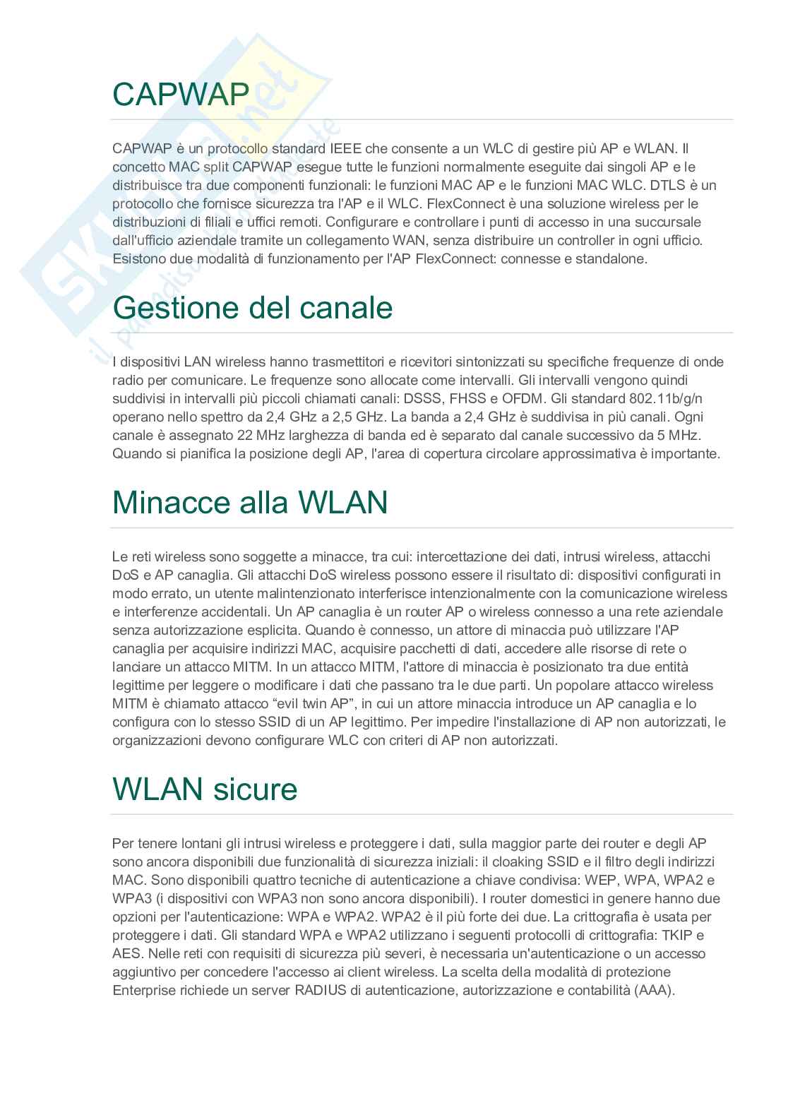 Fondamenti CCNA 2 Pag. 31