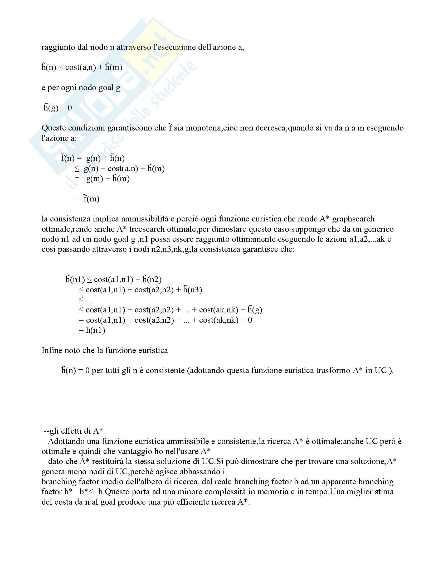 Intelligenza Artificiale e agenti - Appunti Pag. 16
