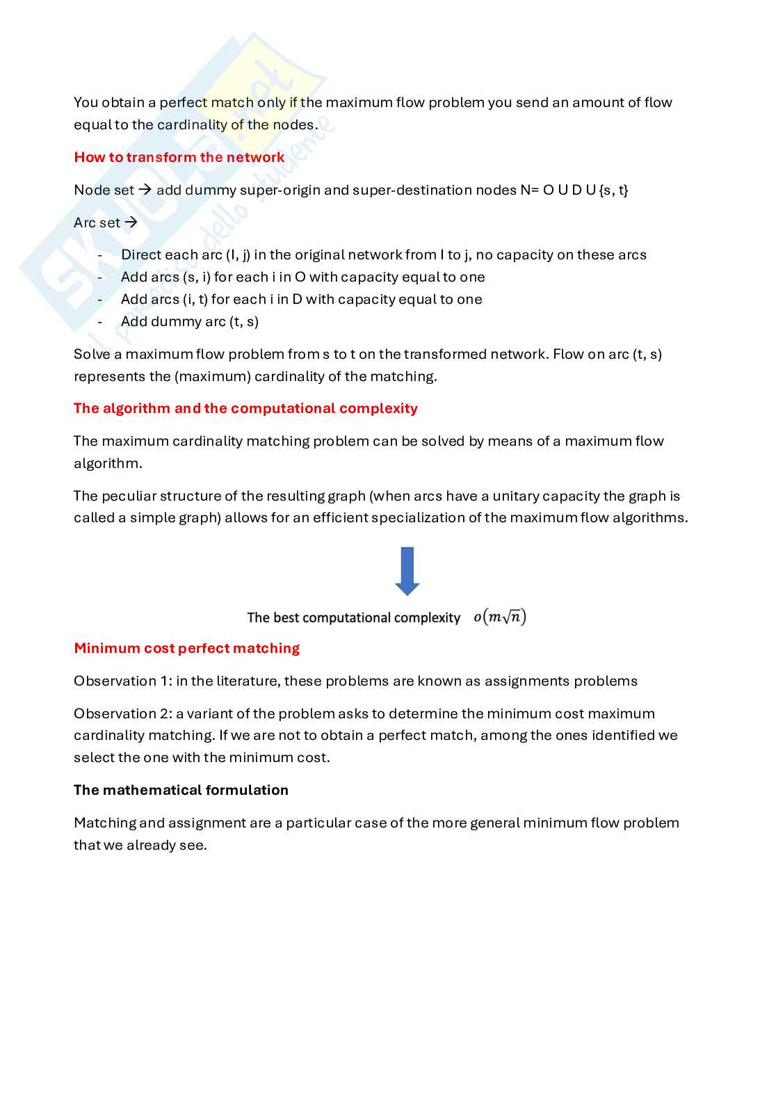 Appunti Optimization and data science for management (primo parziale, parte 2) Pag. 11