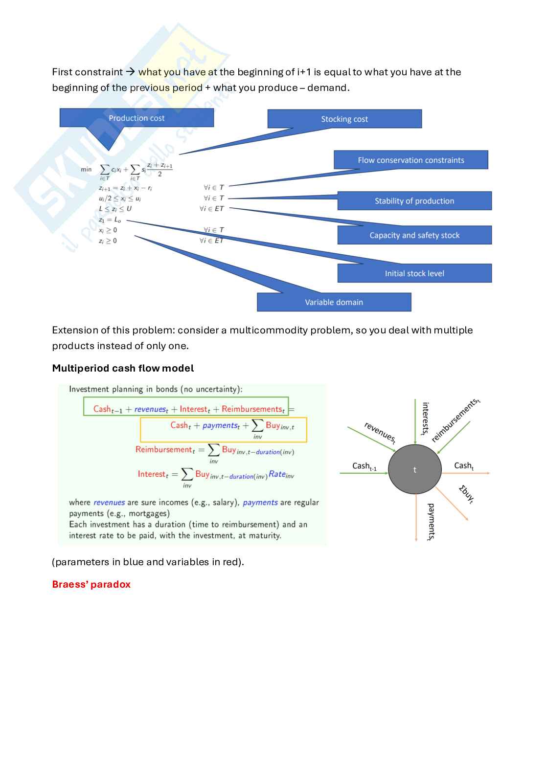 Appunti Optimization and data science for management (primo parziale, parte 2) Pag. 2