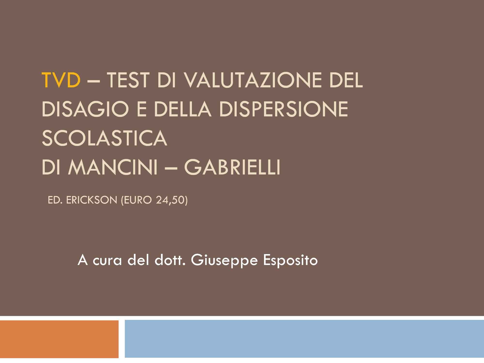 Test della doppia luna - Dispense