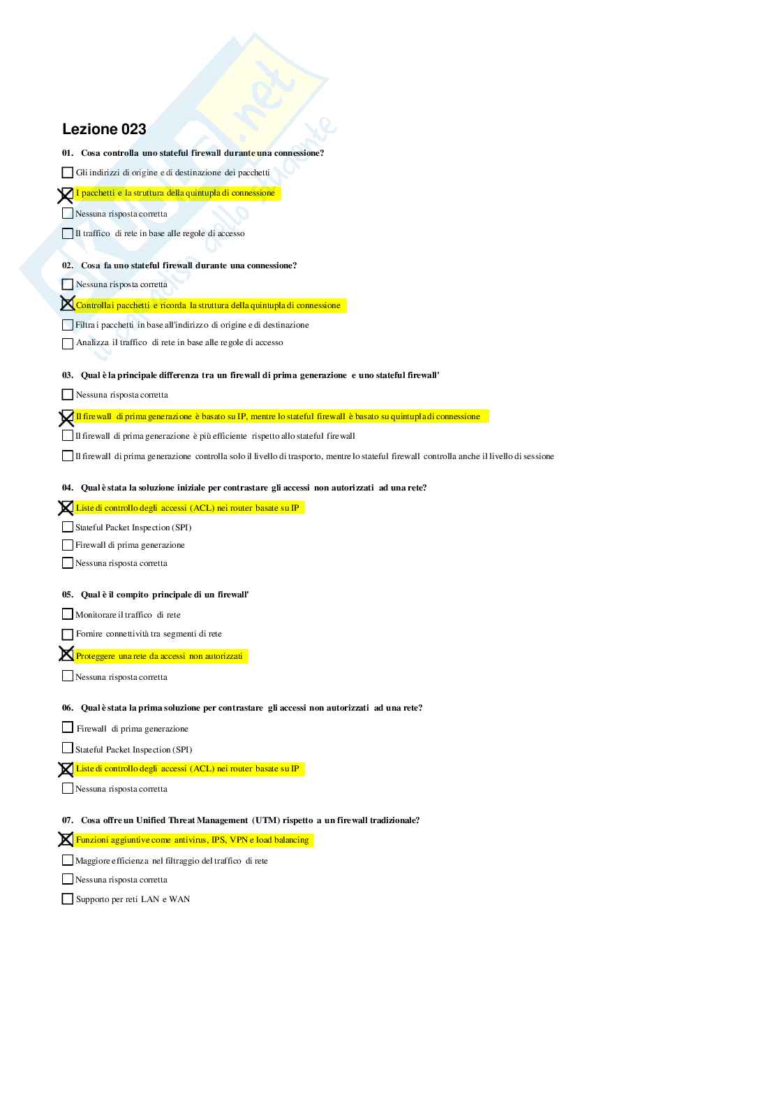 Risposte domande chiuse Security operation center specialist aggiornate 2026 Pag. 46