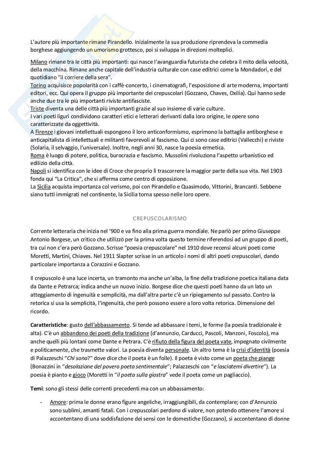 Cultura italiana contemporanea - Appunti completi di lezione+ materiali Pag. 6