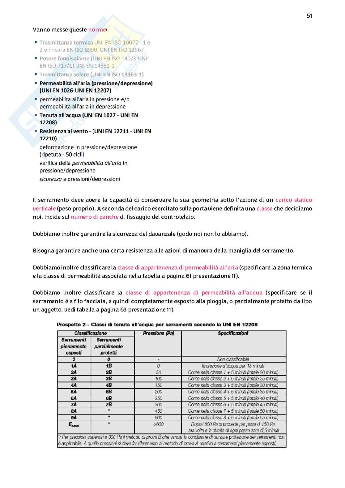 Architettura tecnica Pag. 51