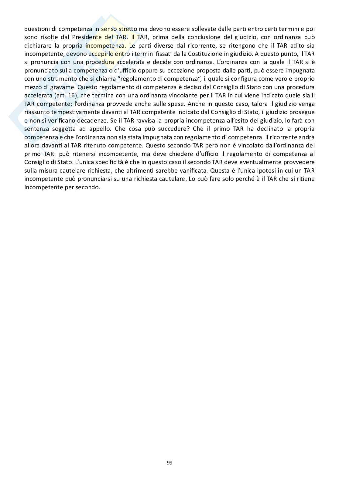 Diritto processuale amministrativo (Il processo amministrativo)  Pag. 41