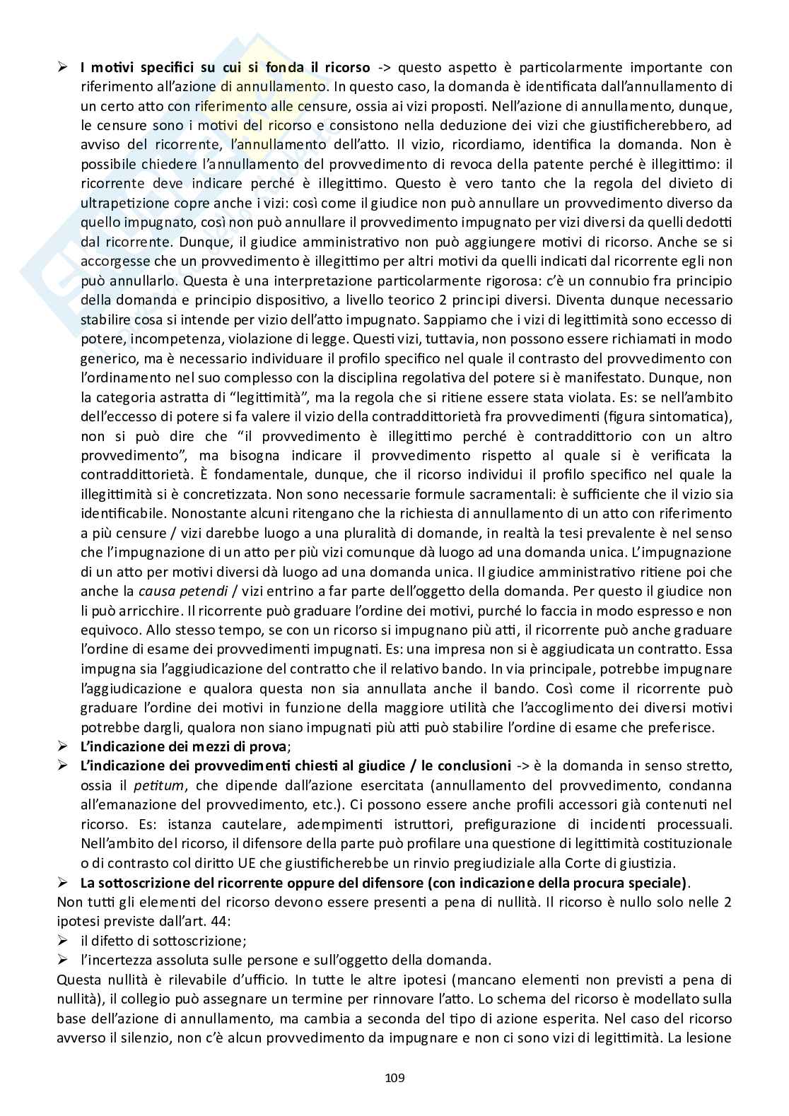 Diritto processuale amministrativo (Il processo amministrativo)  Pag. 51