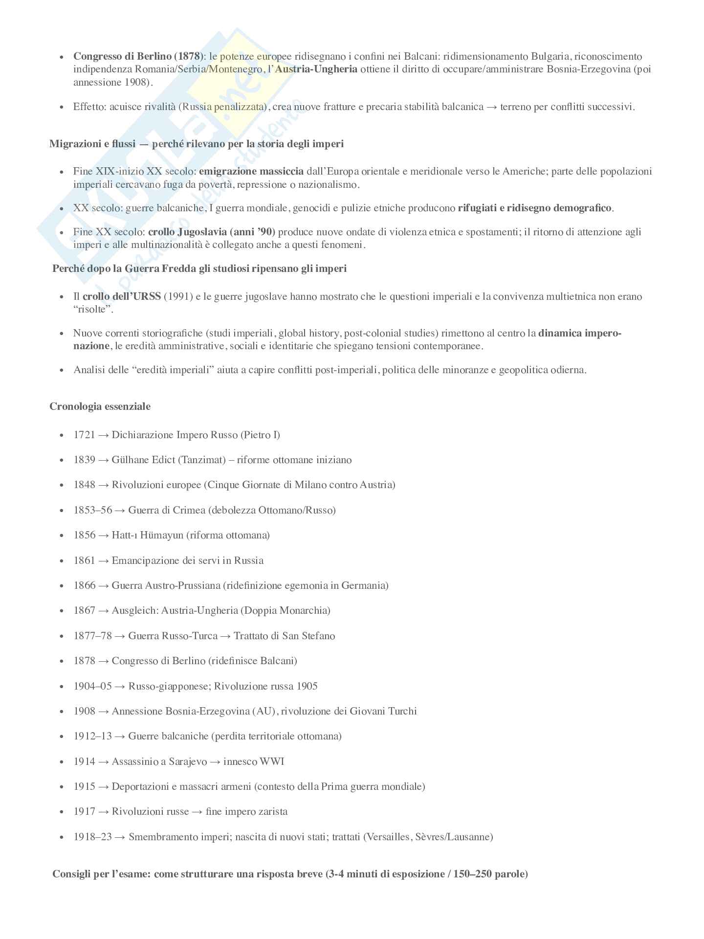Riassunto esame Storia contemporanea, Prof. Curli Barbara, libro consigliato Storia contemporanea, Sabatucci Pag. 11