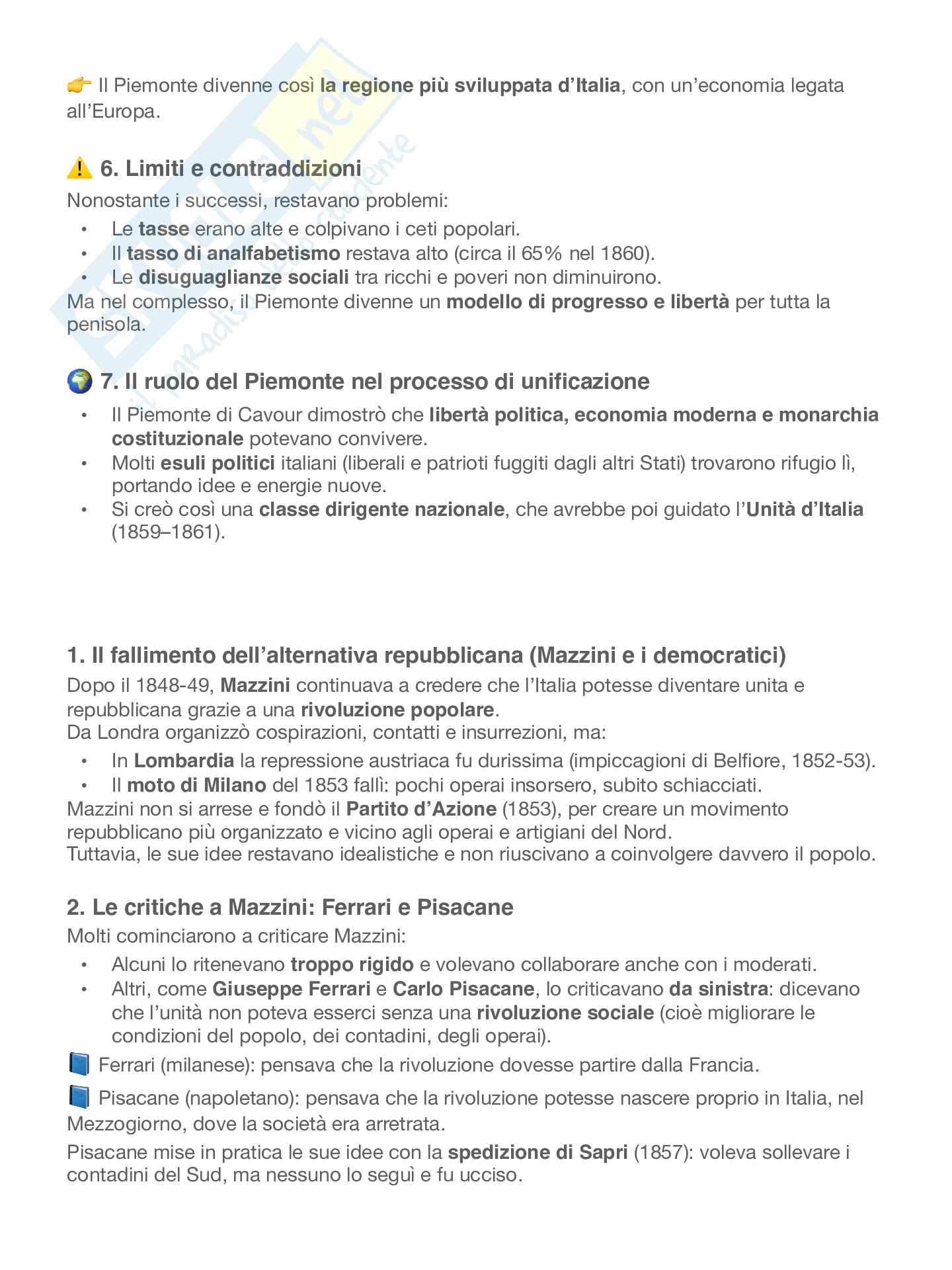 Riassunto esame Storia contemporanea, Prof. Curli Barbara, libro consigliato Storia contemporanea, Sabatucci Pag. 26