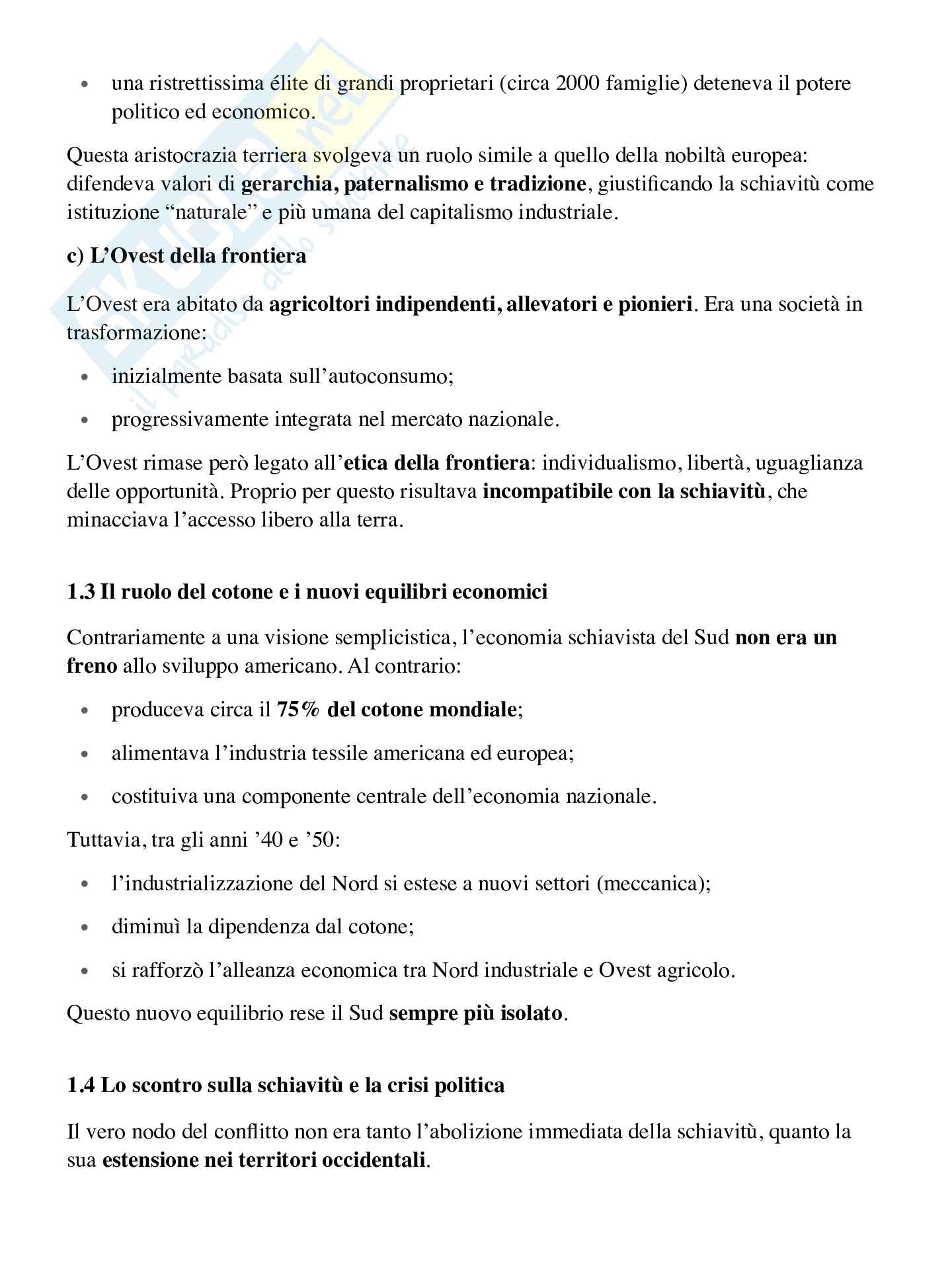 Riassunto esame Storia contemporanea, Prof. Curli Barbara, libro consigliato Storia contemporanea, Sabatucci Pag. 31