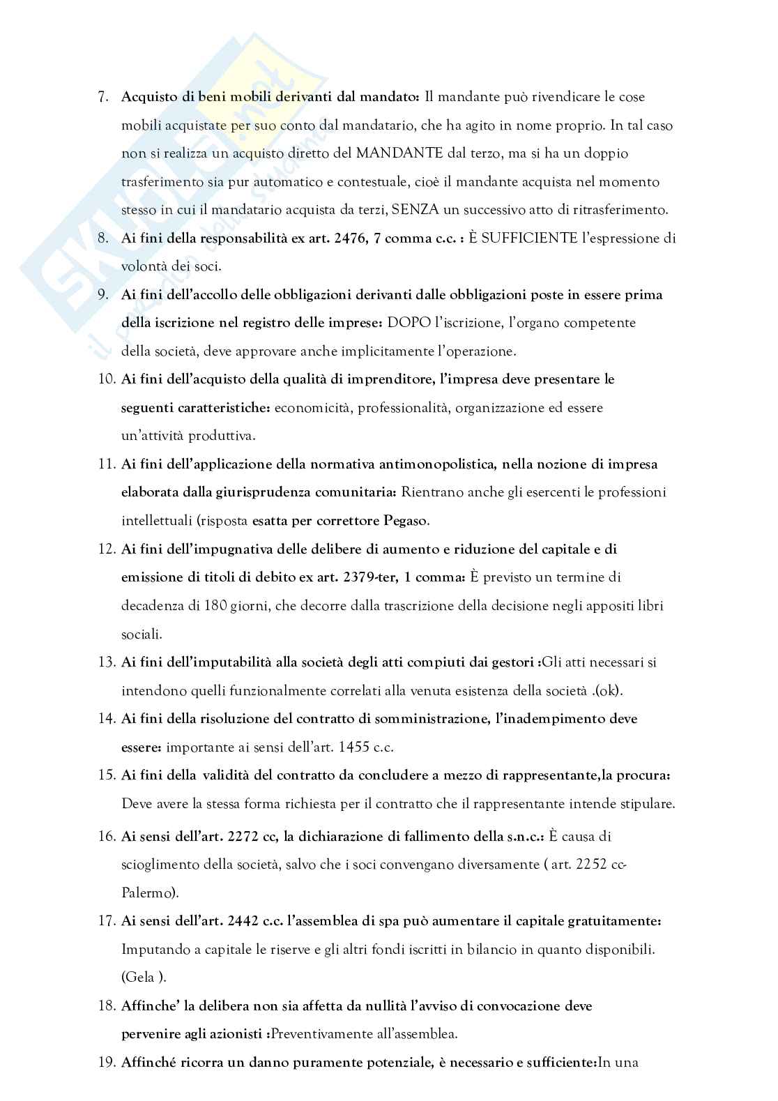 Diritto commerciale Pag. 2