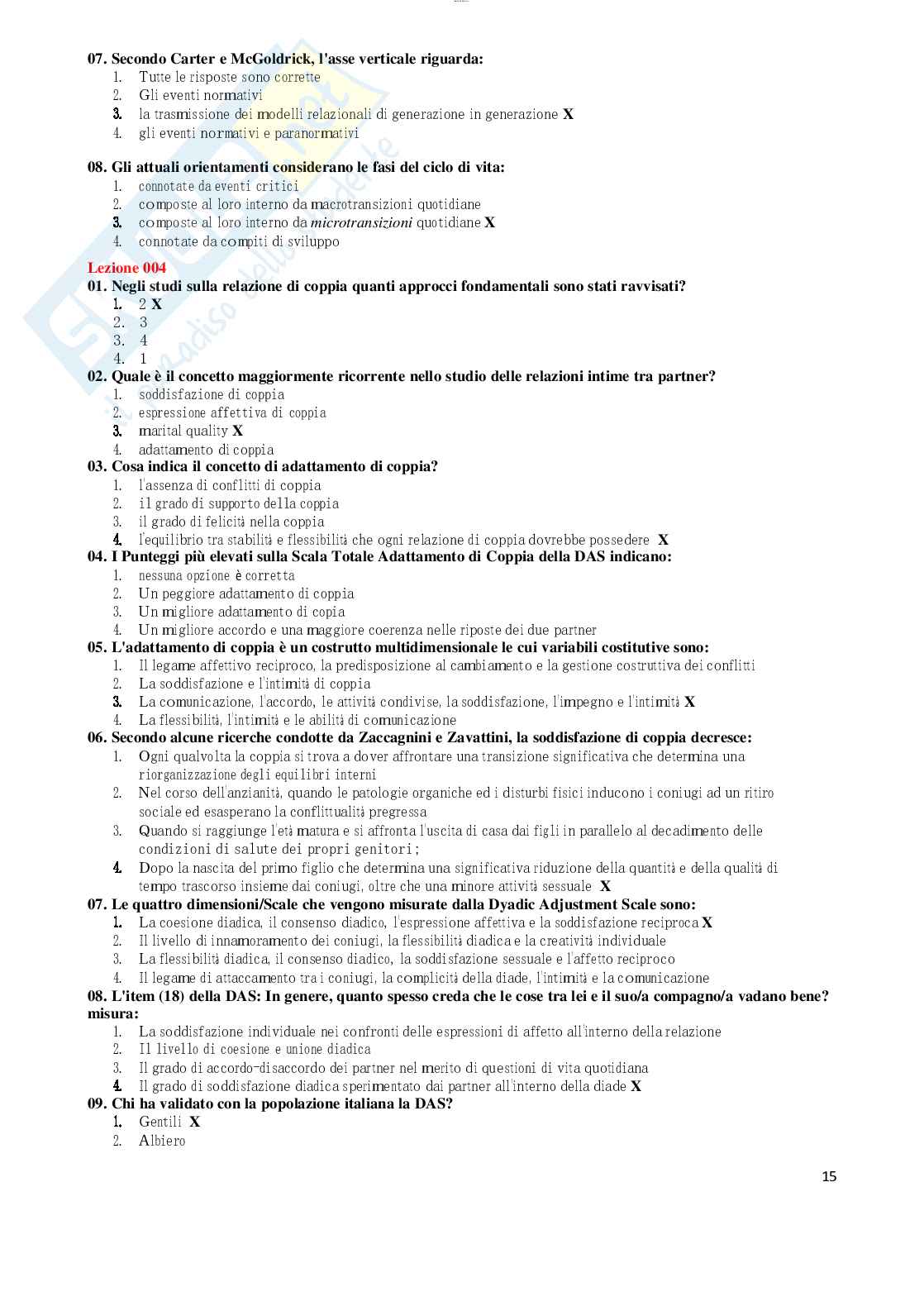 Psicologia ed analisi delle relazioni interpersonali Pag. 16