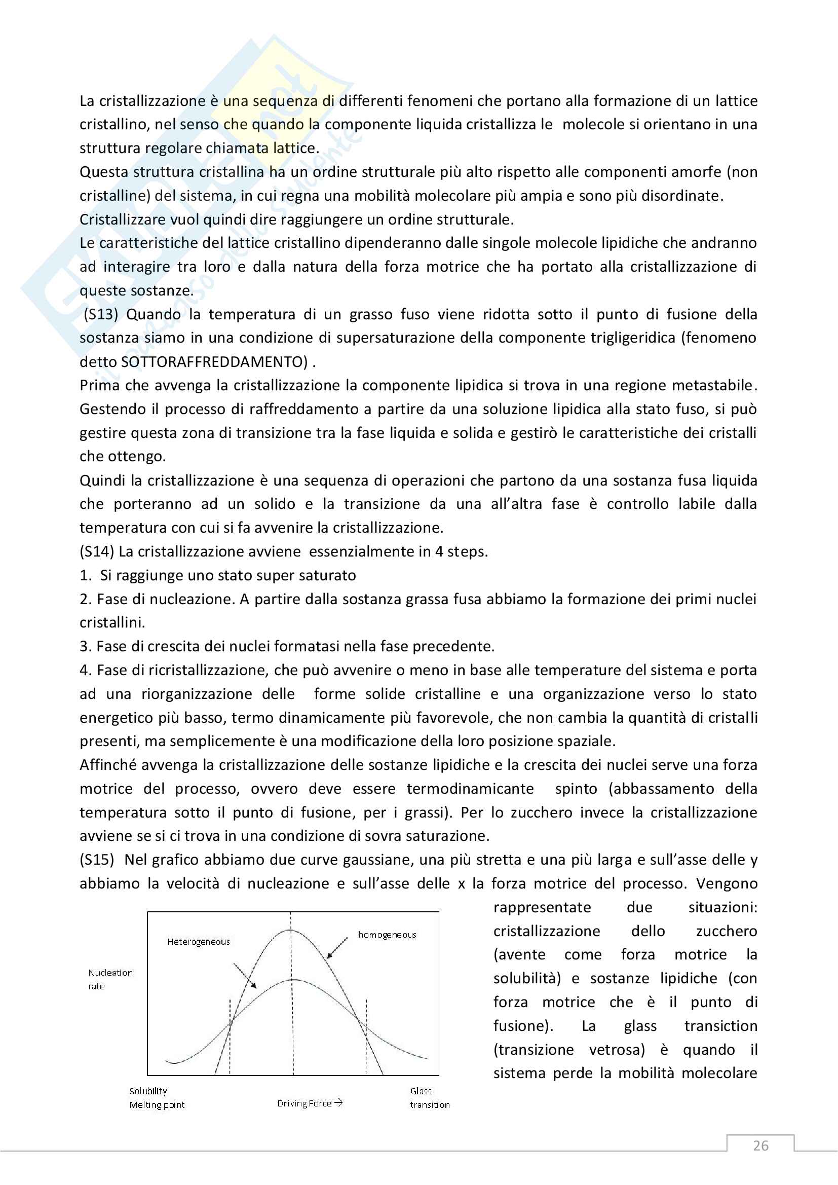 Tecnologia della Formulazione dei Prodotti Alimentari - Lezioni Pag. 26