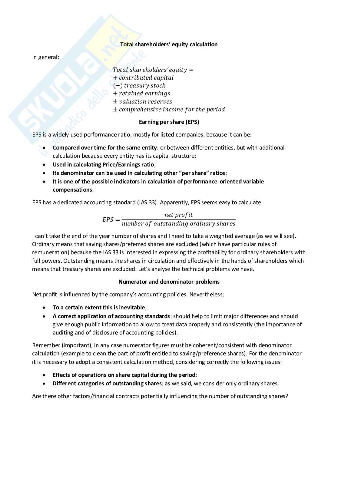 Advanced financial accounting - Appunti completi (ENG) Pag. 21