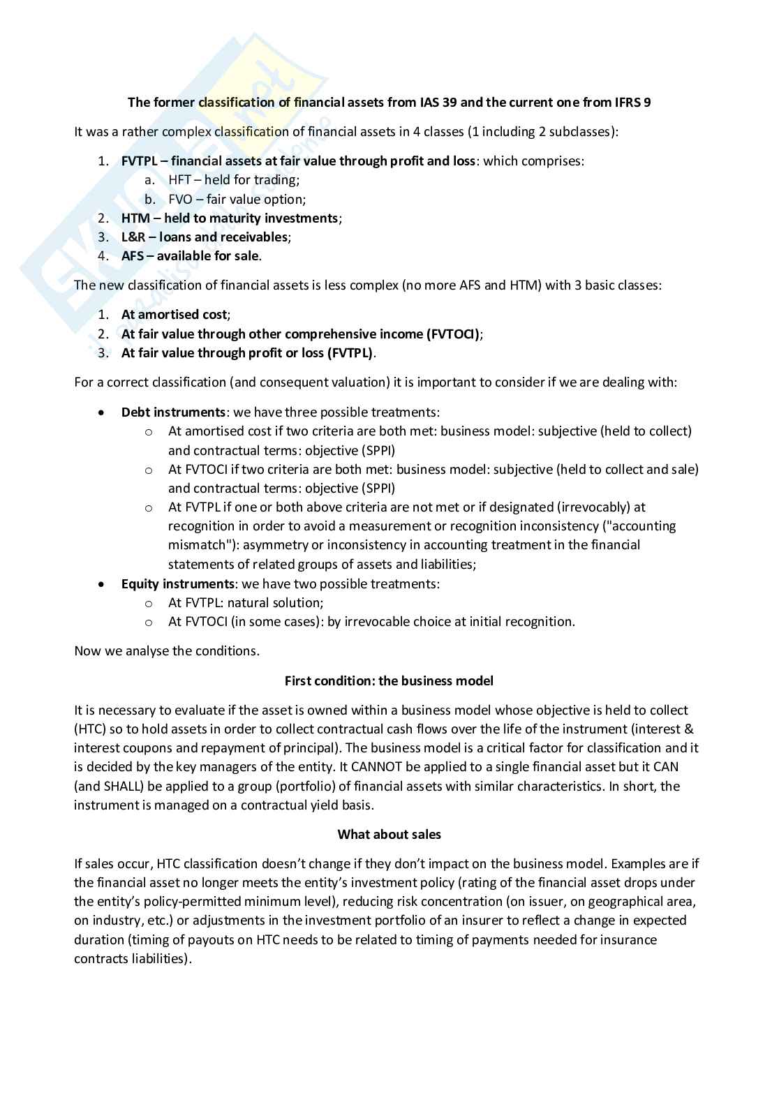 Advanced financial accounting - Appunti completi (ENG) Pag. 41