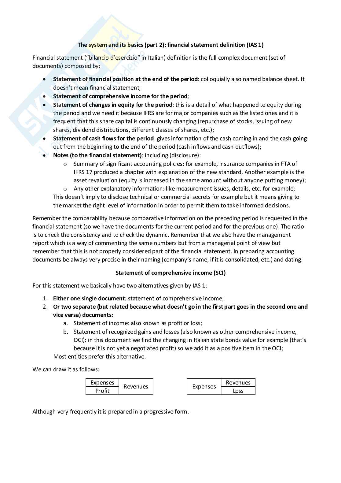 Advanced financial accounting - Appunti completi (ENG) Pag. 6