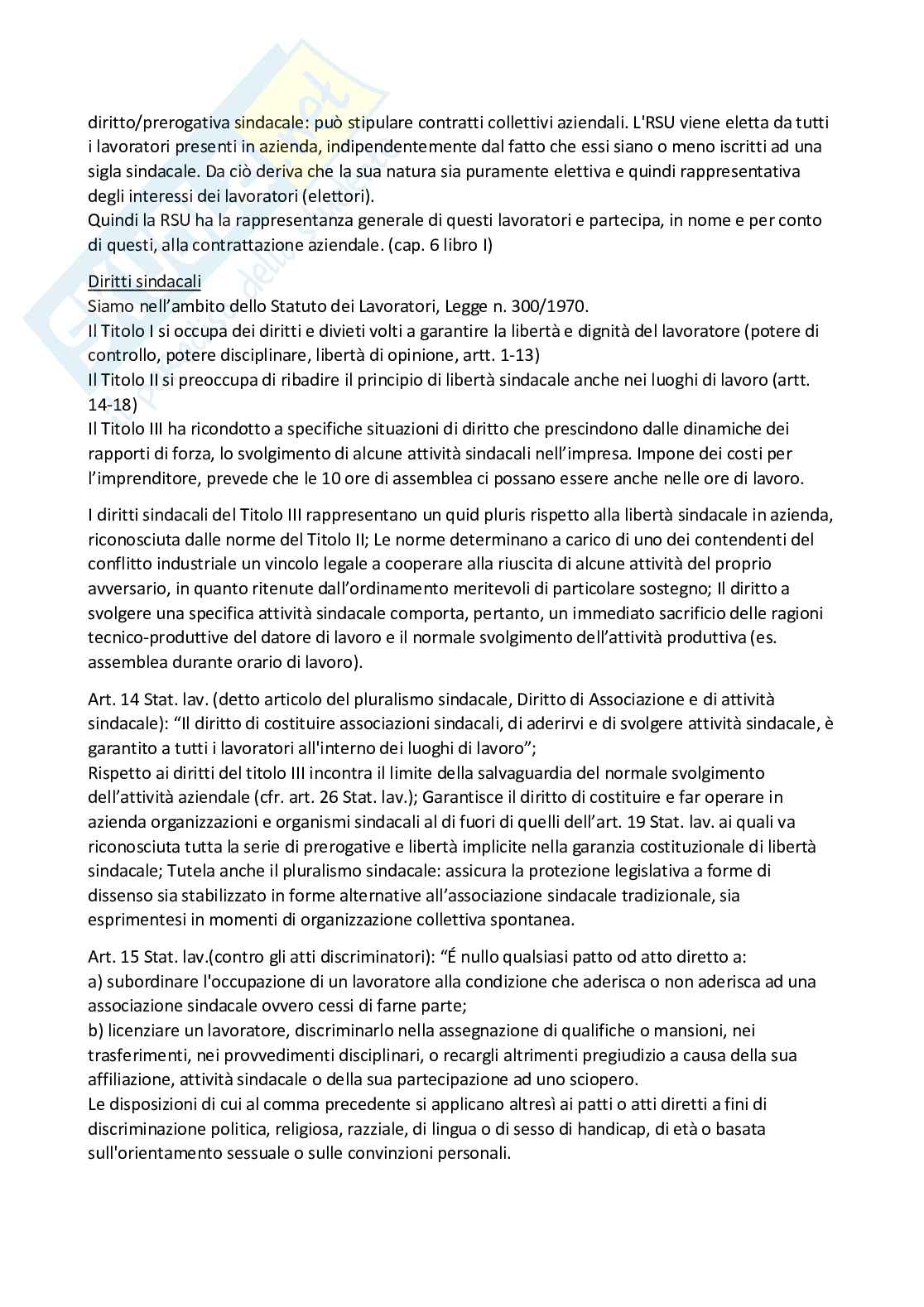 Appunti Diritto del lavoro  Pag. 16