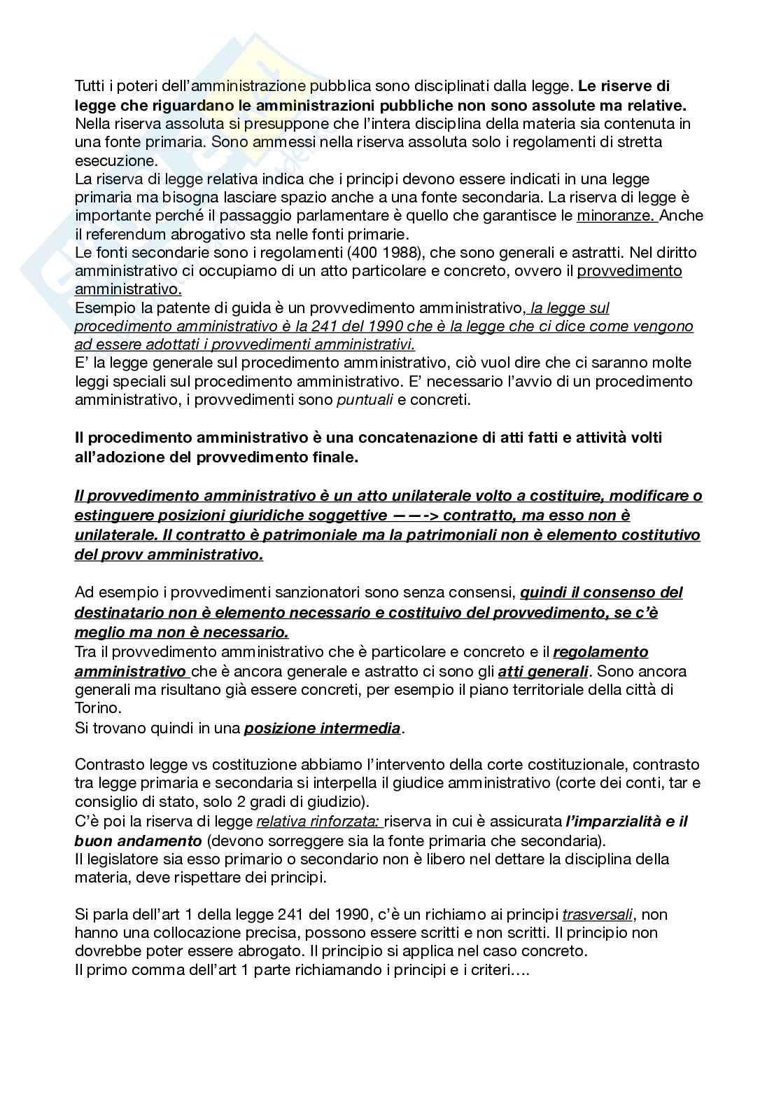 Appunti Diritto amministrativo Pag. 2