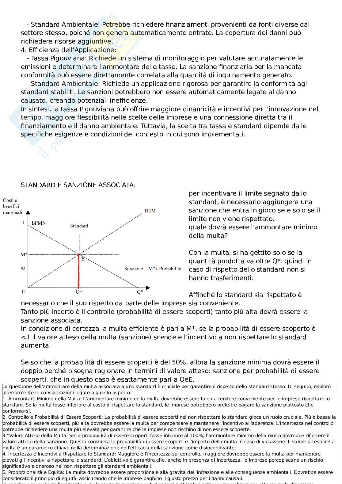 Politica economica ambientale Pag. 41