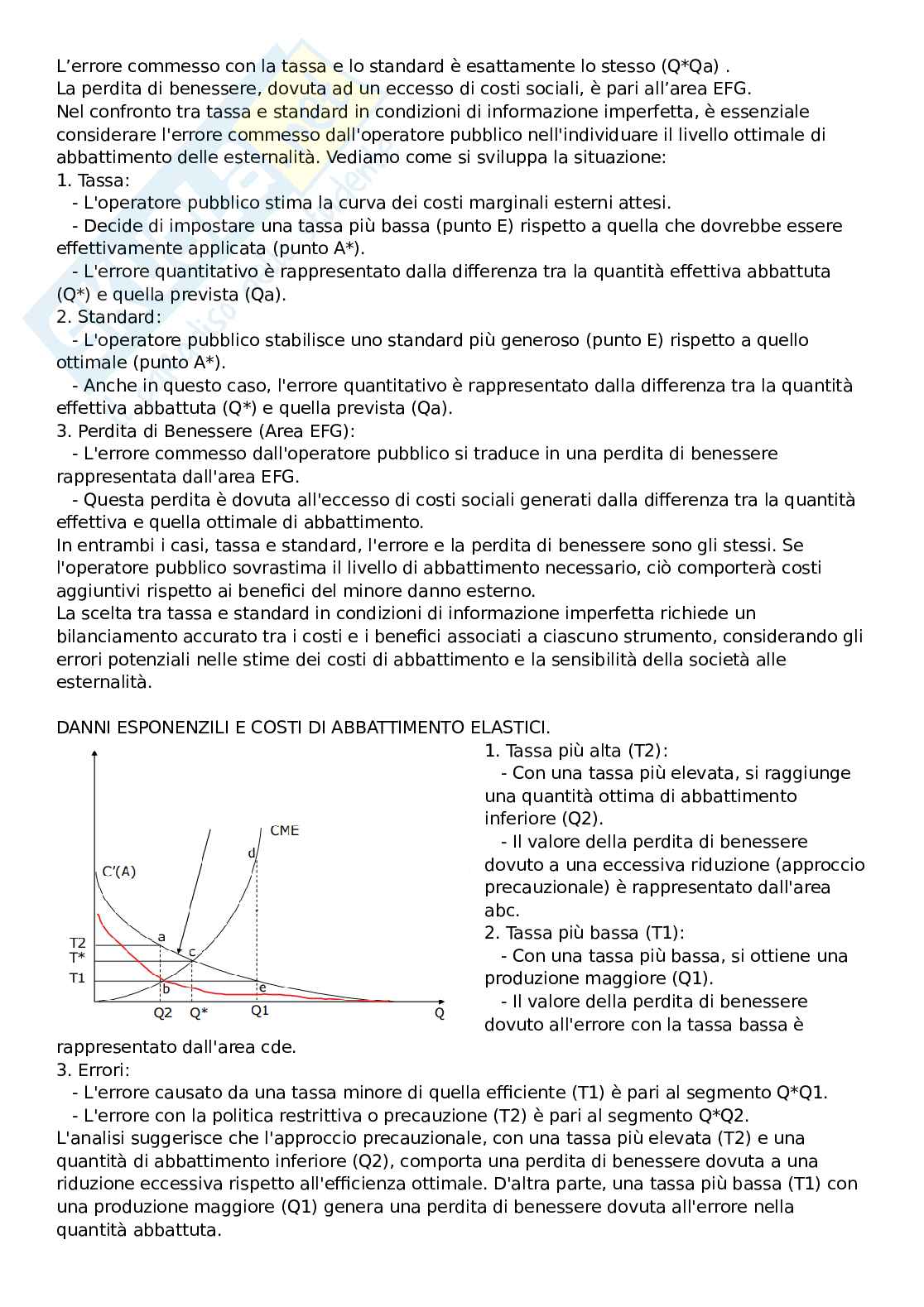 Politica economica ambientale Pag. 46