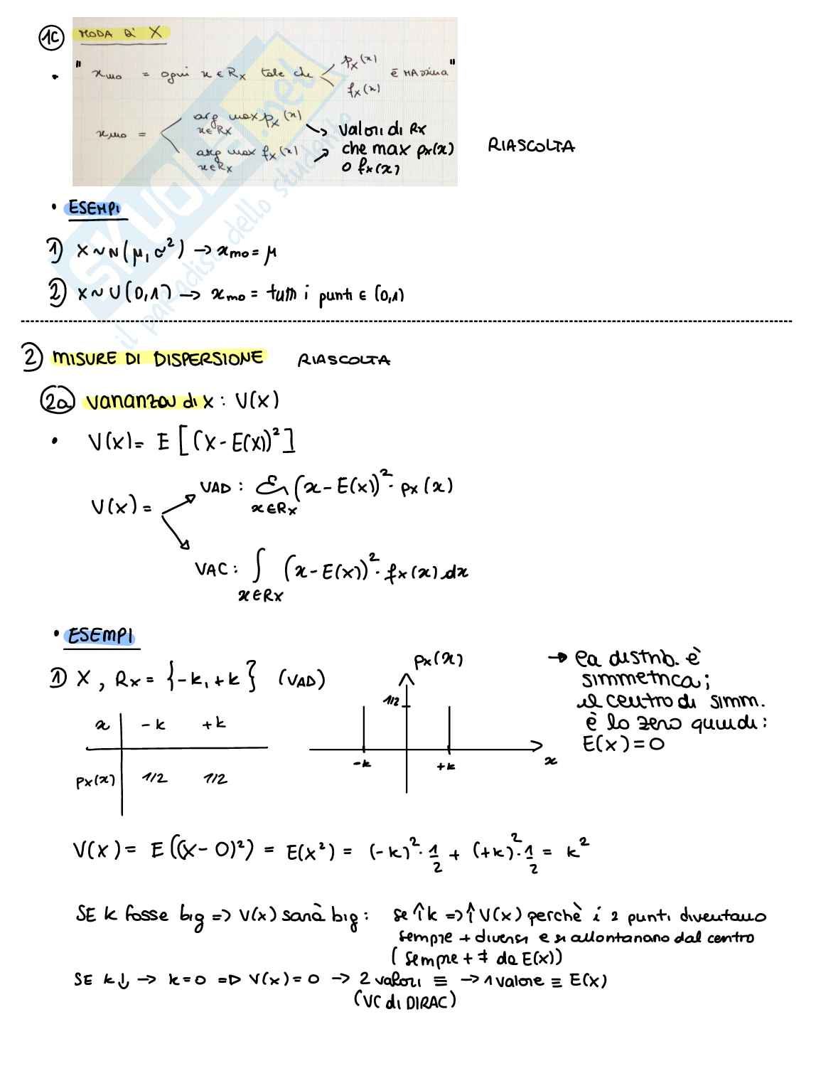 Statistica - Appunti parte 1 Pag. 21