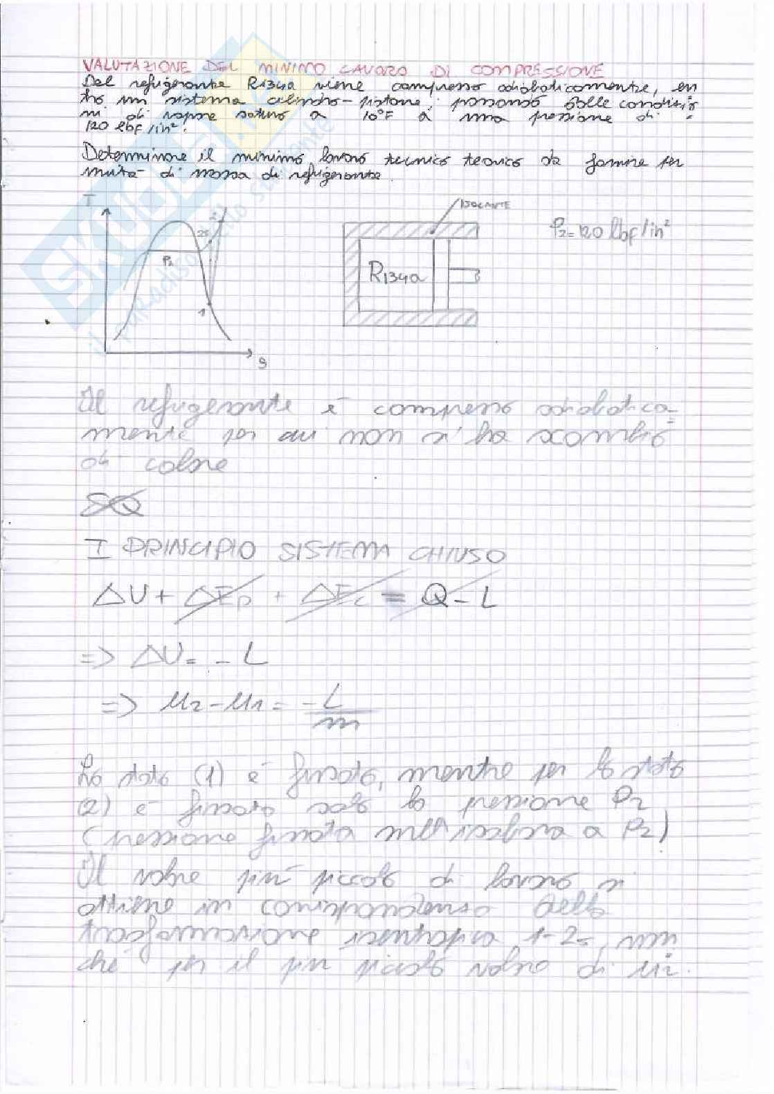 Fisica tecnica: esercizi Pag. 86