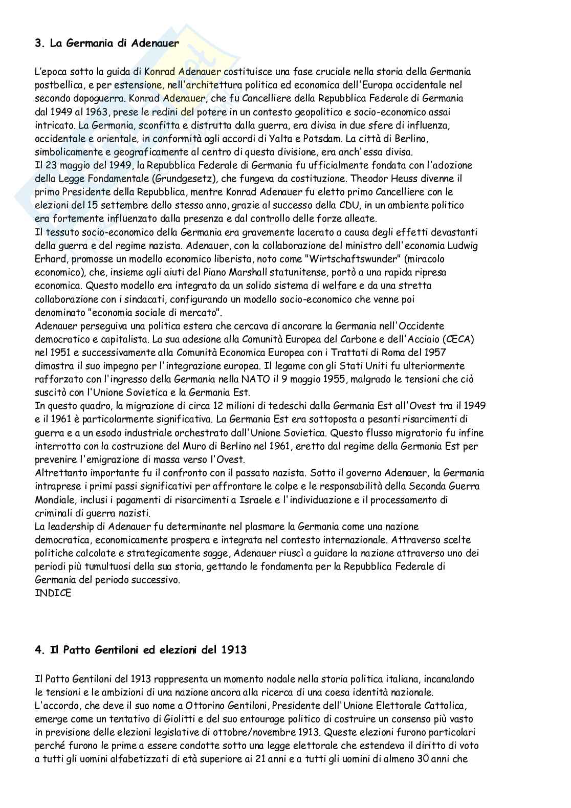 Domande e risposte di Storia contemporanea Pag. 6