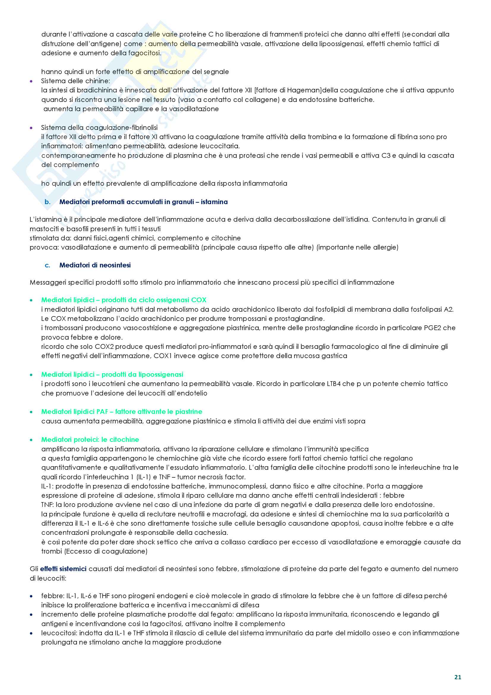 Patologia totale Pag. 21